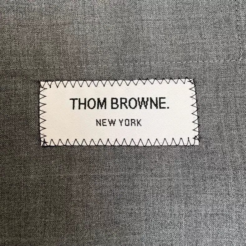 Thom Browne Thom Browne Classic Jacket in Medium Grey Size US L / EU 52-54 / 3 - 7 Thumbnail