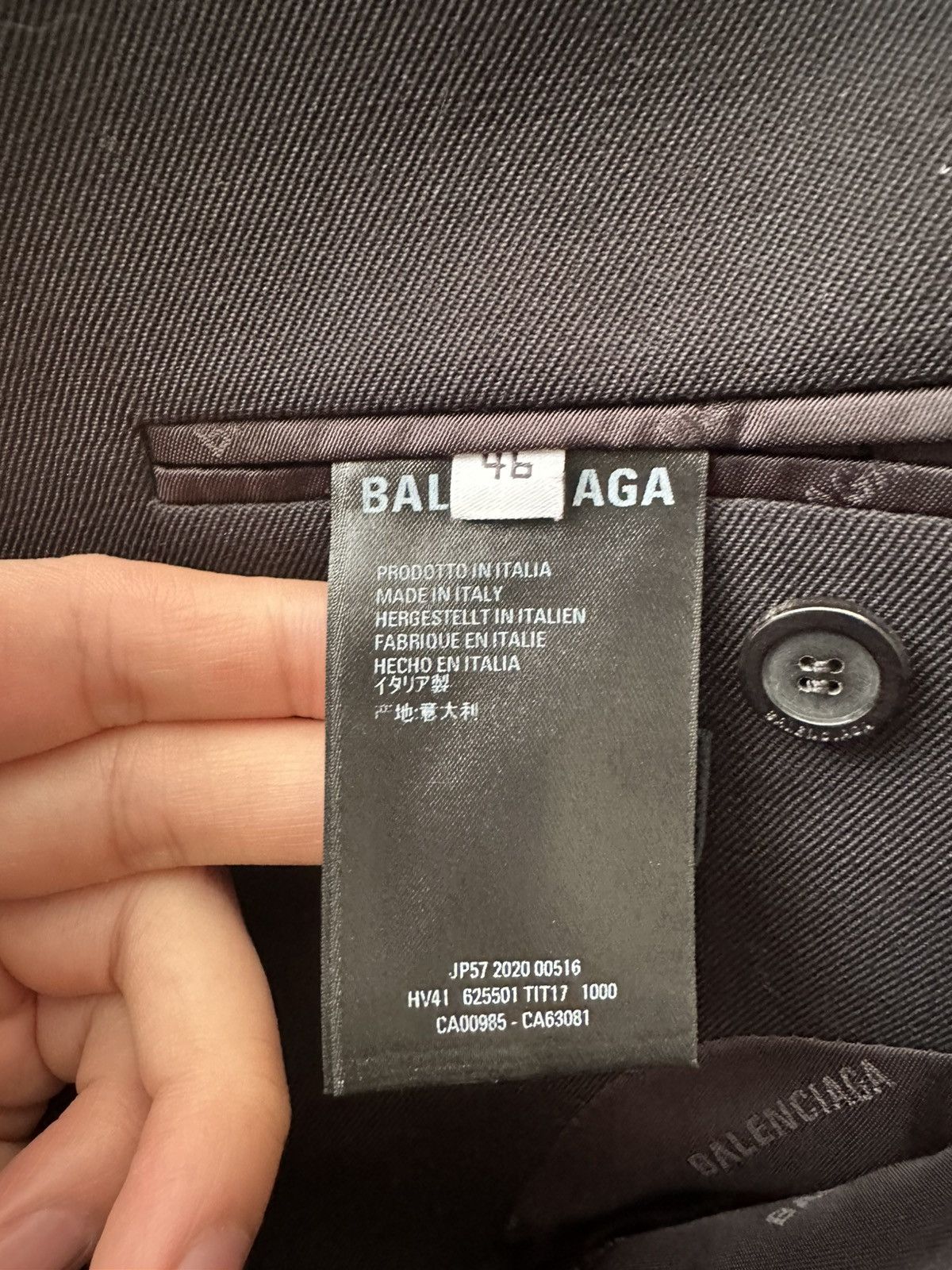 Balenciaga Balenciaga Phone Holder Blazer Size US M / EU 48-50 / 2 - 5 Thumbnail