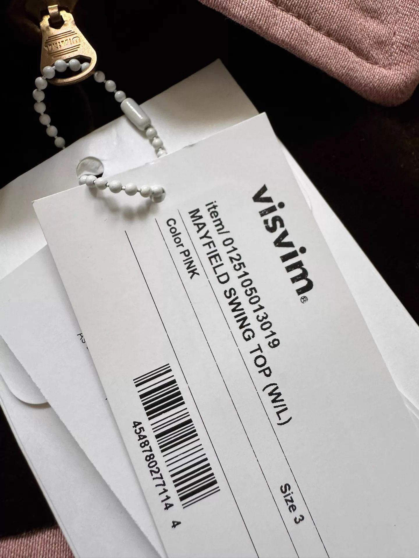 Visvim VISVIM 25SS MAYFIELD SWING TOP Colorblock Pink Size 3 Size US L / EU 52-54 / 3 - 3 Thumbnail