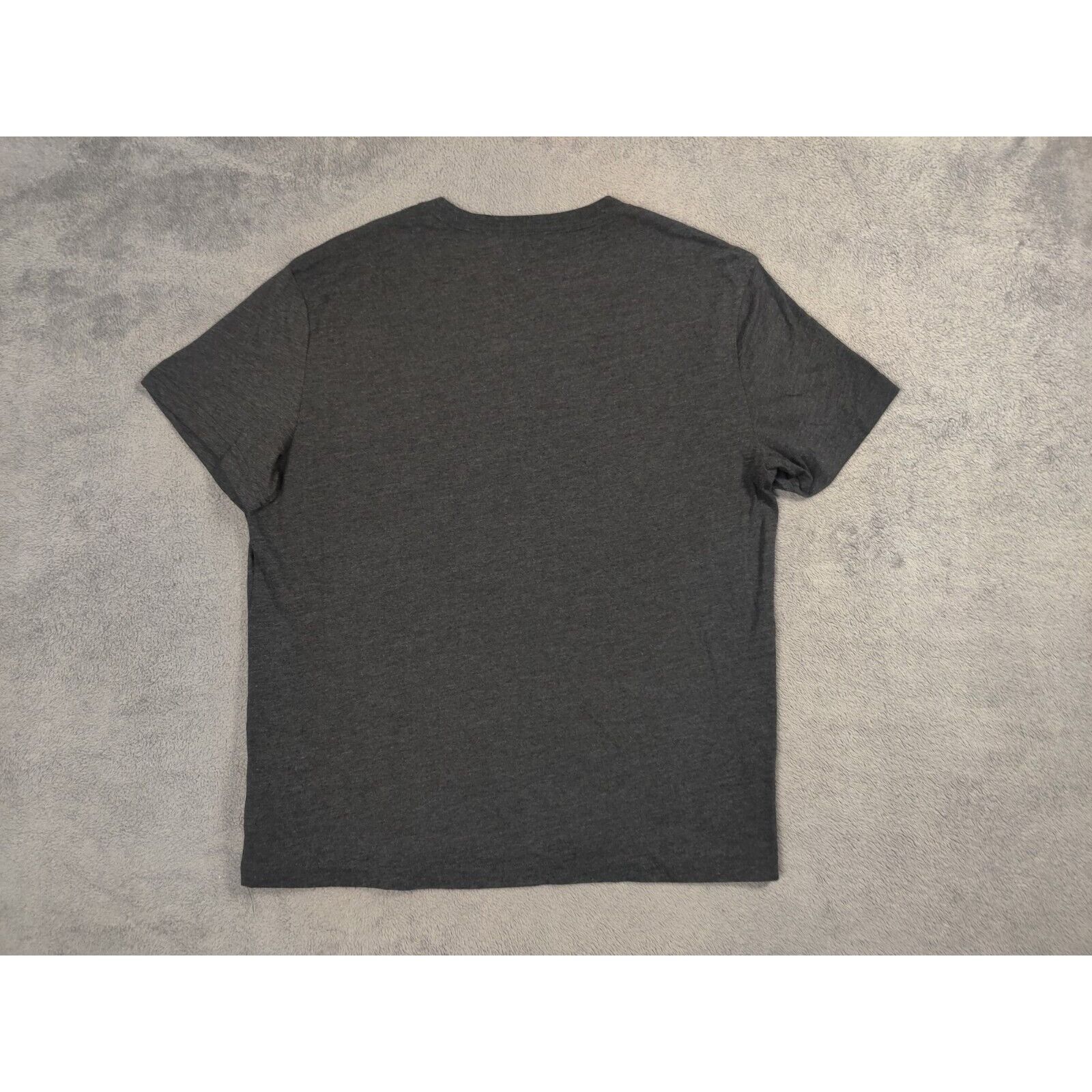 American Eagle Outfitters American Eagle Shirt Adult Mens Large Dark Gray Spell Out Size US L / EU 52-54 / 3 - 6 Thumbnail
