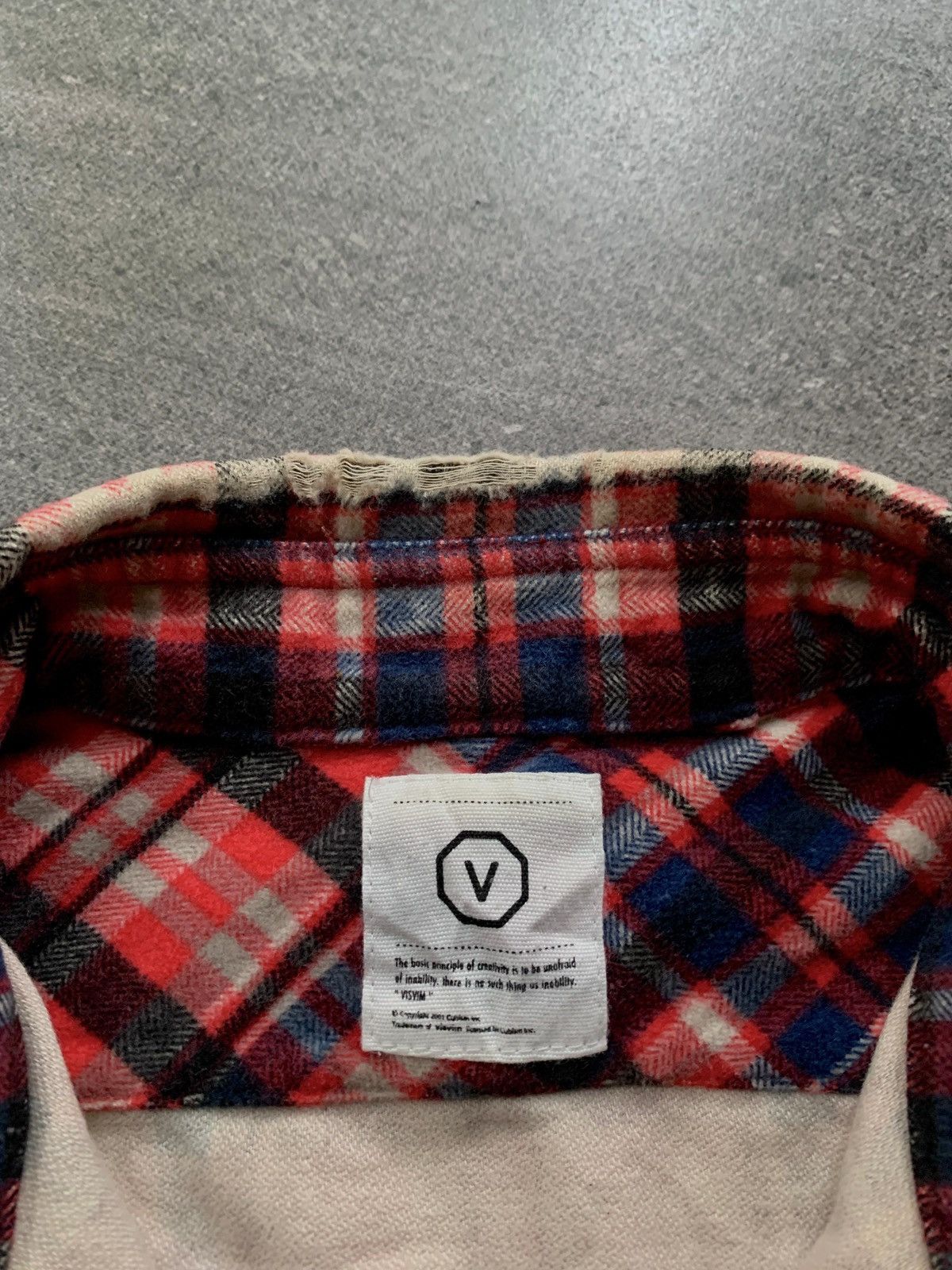 Visvim FREE TAX! 2000s Thick Plaid Flannel Shirt Size US M / EU 48-50 / 2 - 5 Thumbnail