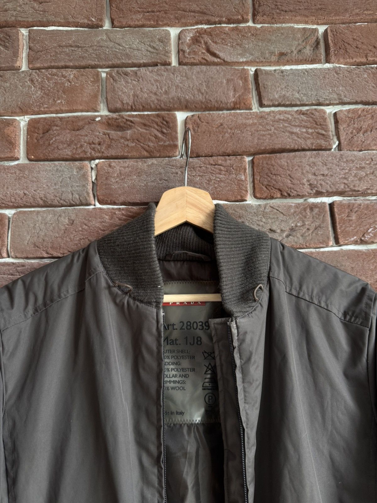 Prada Prada Vintage Gore Tex Coat Brown Jacket Women's 44IT design Size M / US 6-8 / IT 42-44 - 8 Thumbnail