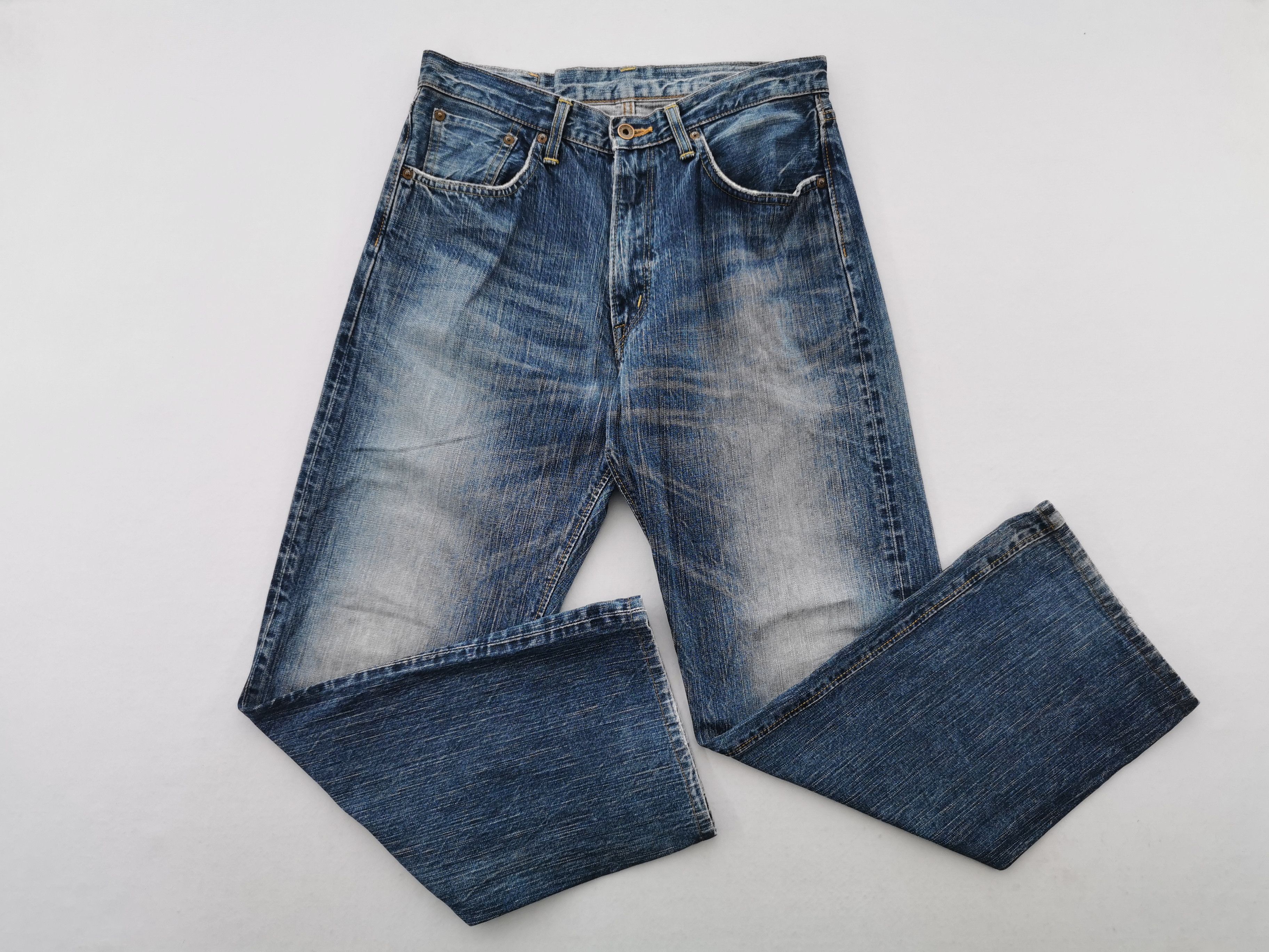 Edwin Vintage 90s Edwin Lot 505Z Selvedge Denim Made In Japan Size US 33 - 4 Thumbnail