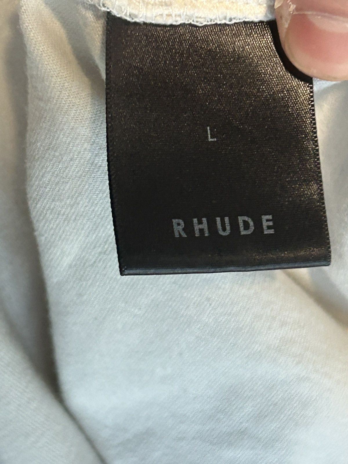 Rhude Huge raglan shirt Size US L / EU 52-54 / 3 - 6 Thumbnail