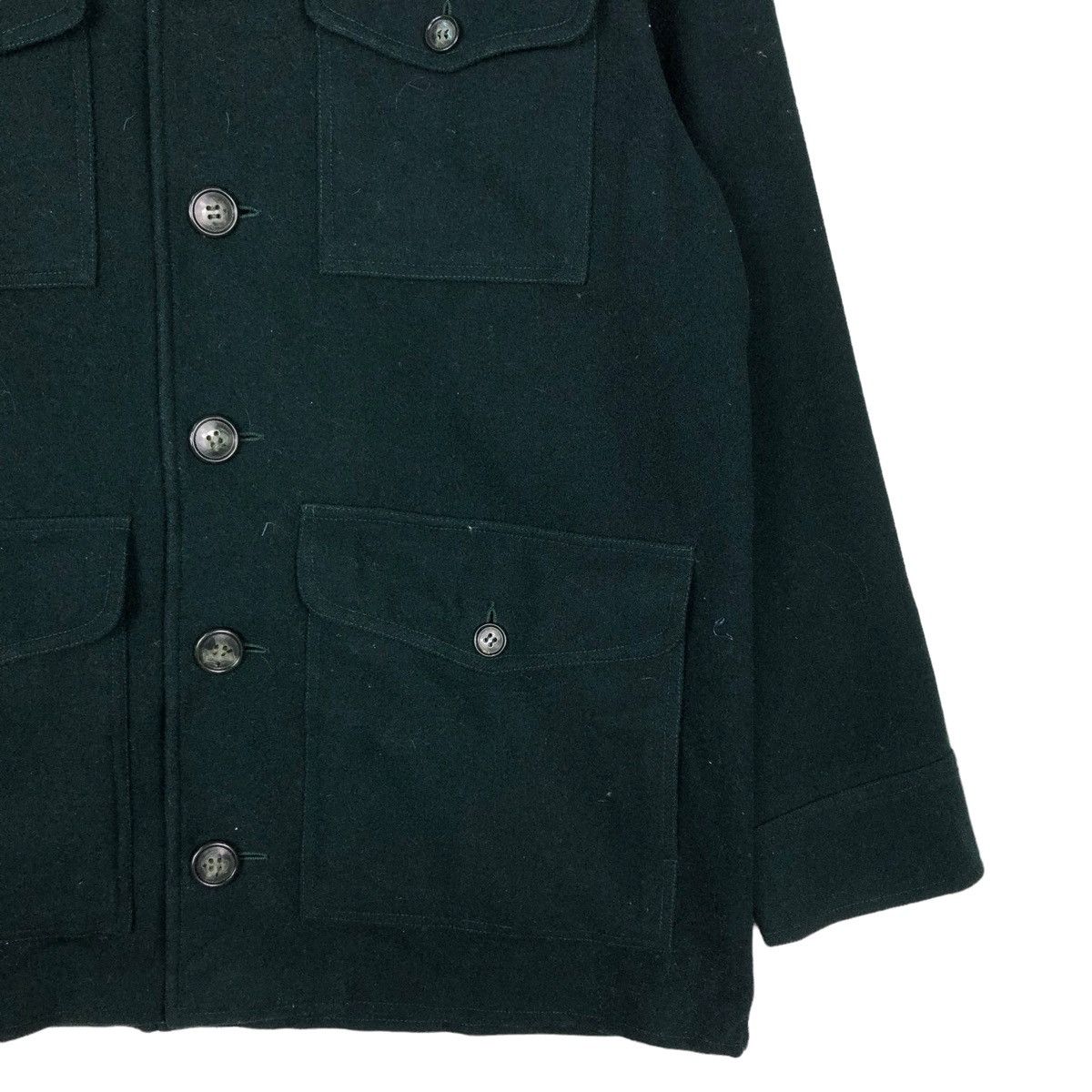 Japanese Brand 🔥VINTAGE WOOL CHORE JACKET CARGO NEYRIES ISSEY MIYAKE Size US M / EU 48-50 / 2 - 7 Thumbnail