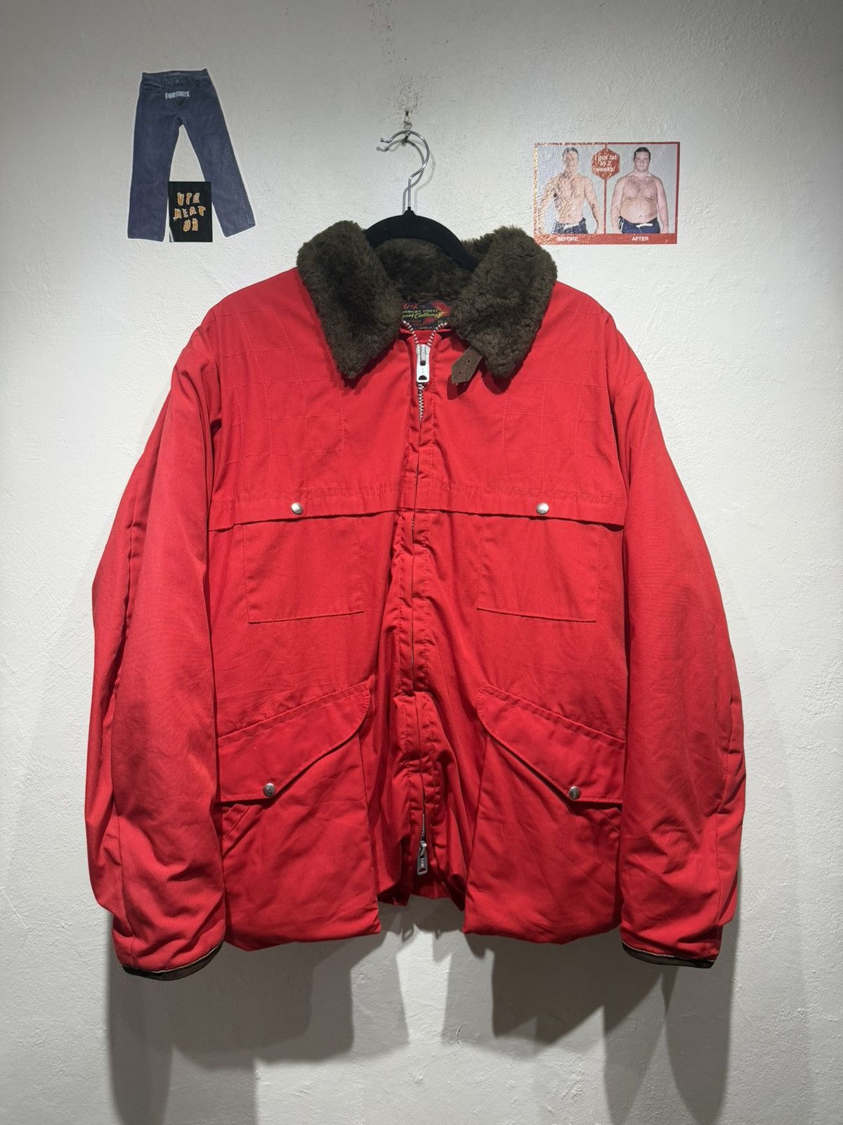 Vintage Vintage 1960s Hunting Jacket Size US L / EU 52-54 / 3 - 1 Thumbnail