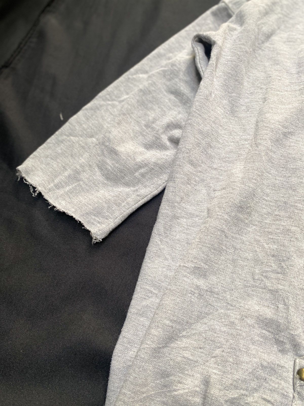 Le Grande Bleu (L.G.B.) Shinny Ripple Fur Hoodie Cross Studded Poem Ifsixwasnine lgb Size US L / EU 52-54 / 3 - 6 Thumbnail