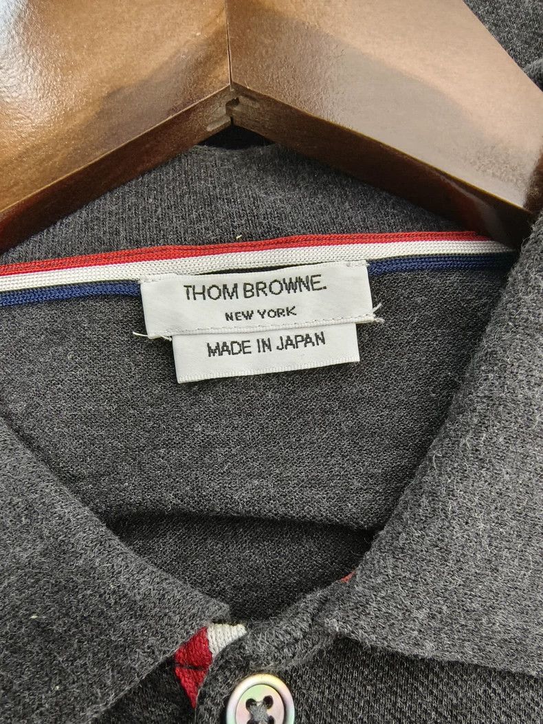 Thom Browne Thom Browne polo collar short sleeves Size US XS / EU 42 / 0 - 3 Thumbnail