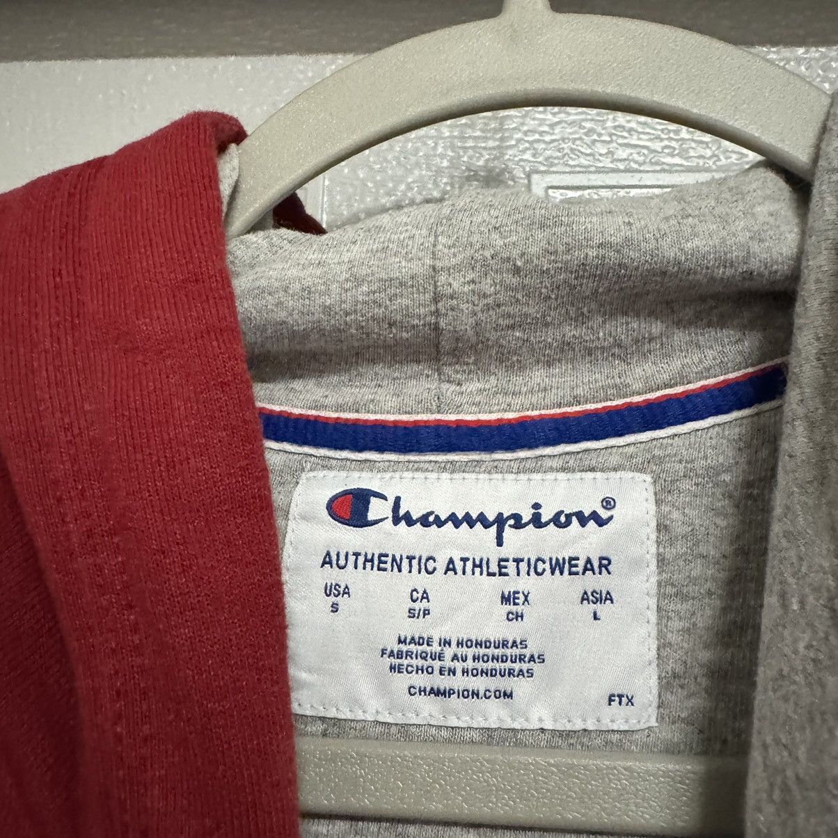 Champion × Vintage Vi rage 90s y2k champion maroon burgundy hoodie S Size US S / EU 44-46 / 1 - 4 Thumbnail