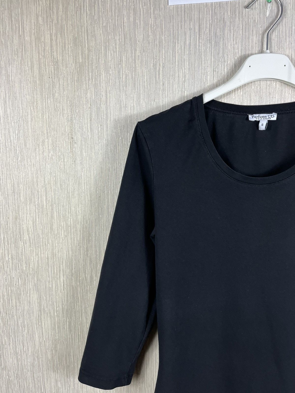 Christian Dior Monsieur × Dior × Vintage CD parfums Christian Dior addict vintage 3/4 sleeve t-shirt Size S / US 4 / IT 40 - 4 Thumbnail