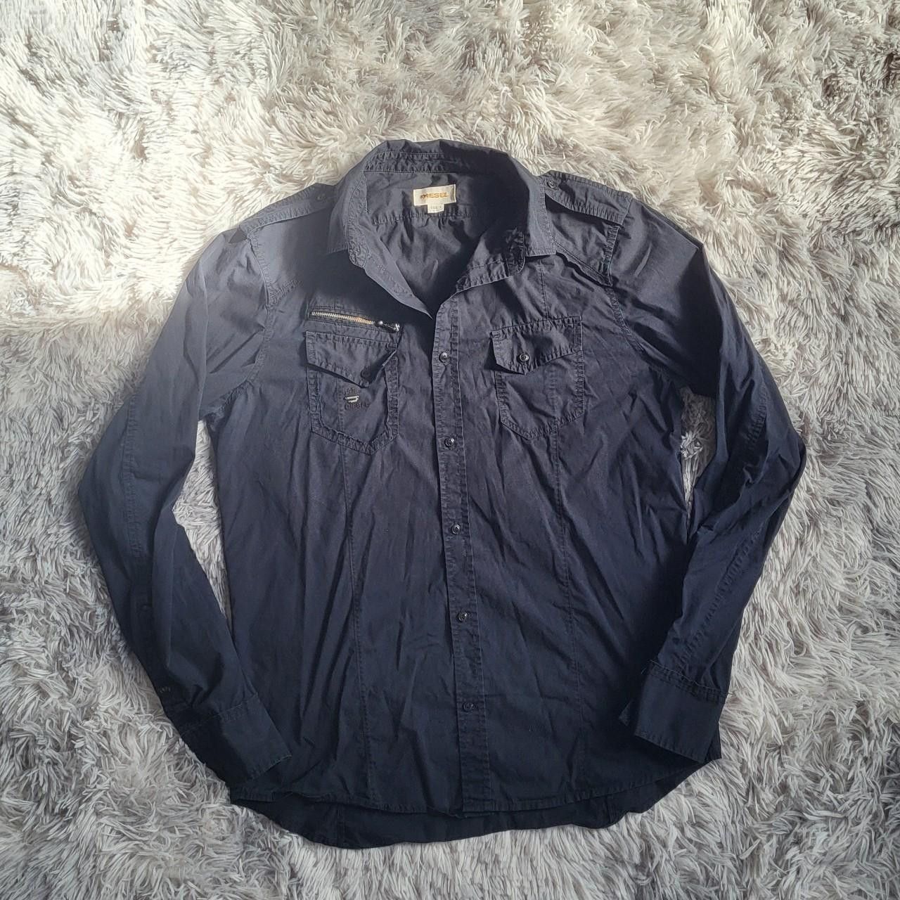 Diesel Diesel Men's Black Shirt - Size L Size US L / EU 52-54 / 3 - 1 Thumbnail