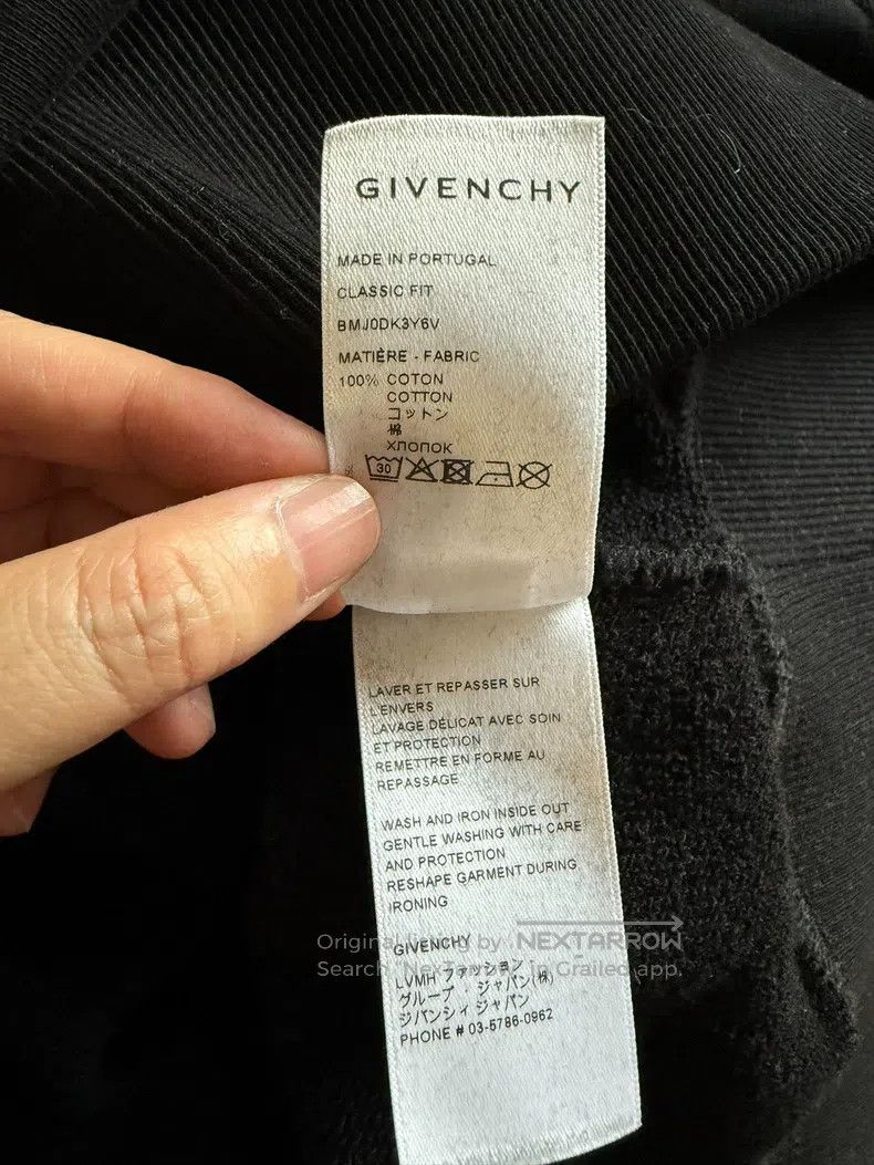 Givenchy Givenchy Black Logo Sweatshirt Size US M / EU 48-50 / 2 - 5 Thumbnail