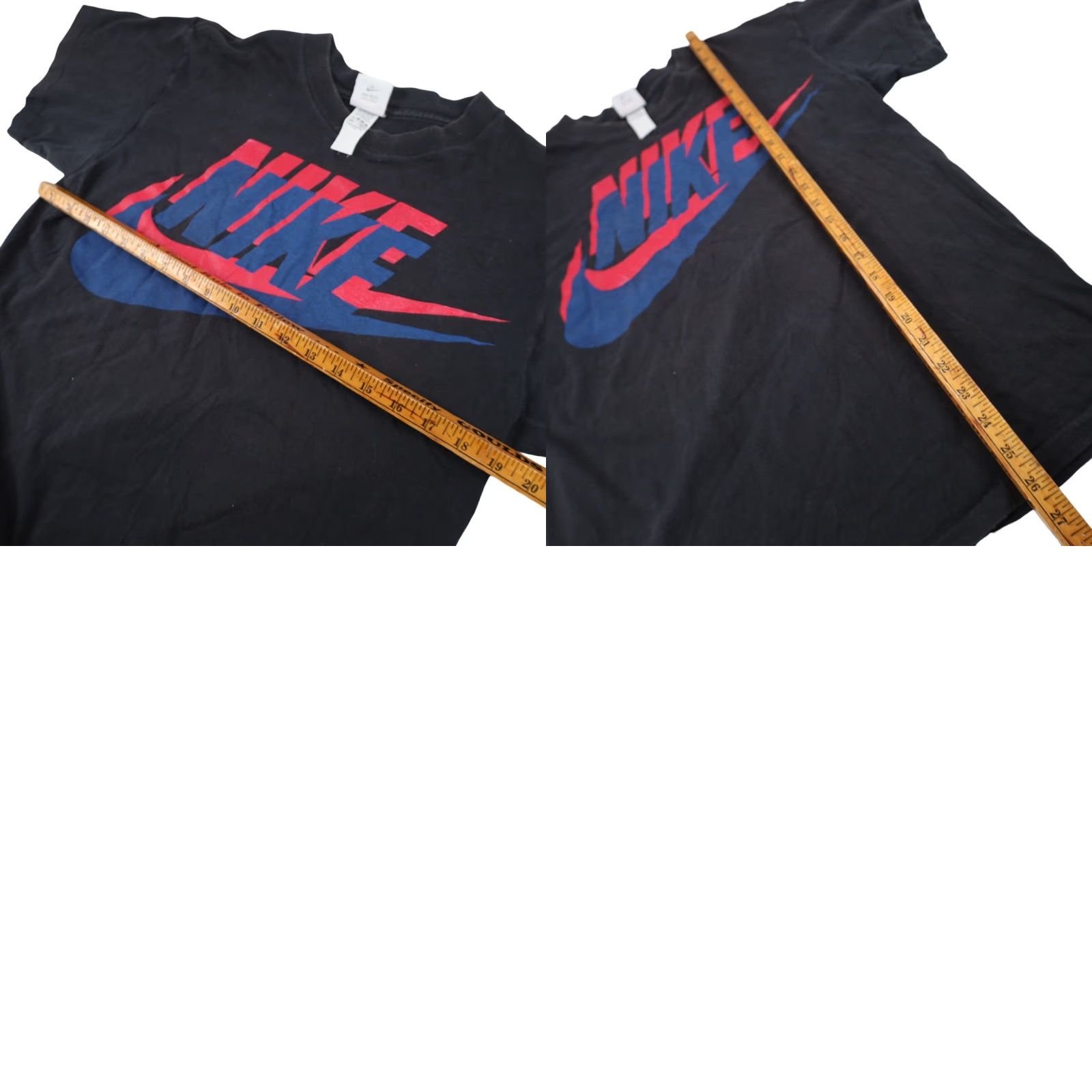 Nike VINTAGE Nike Mens Large Graphic Spellout T Shirt Black Size US L / EU 52-54 / 3 - 8 Thumbnail