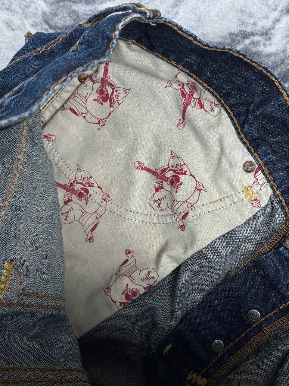 True Religion Share Vintage True Religion Zach Giant Big Denim Jeans Y2K Size US 38 / EU 54 - 13 Thumbnail
