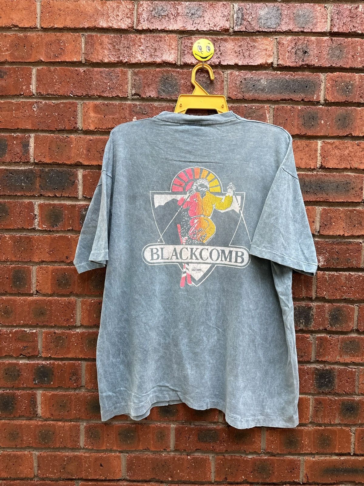 Sears Thrashed Vintage Whistler Blackcomb Distress Tee Size US L / EU 52-54 / 3 - 1 Thumbnail