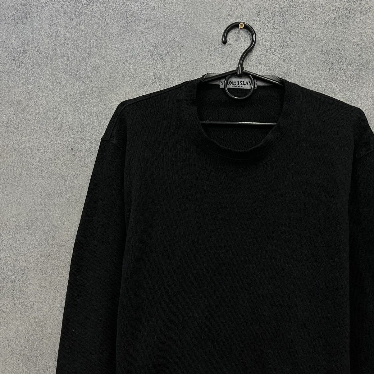Stone Island Stone Island sweatshirt big logo back Black Size US M / EU 48-50 / 2 - 4 Thumbnail