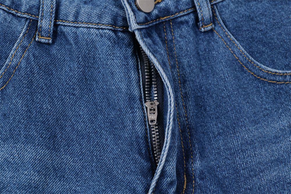 Japanese Brand × Jean Men's distressed washed loose ripped denim shorts Size US 32 / EU 48 - 5 Thumbnail