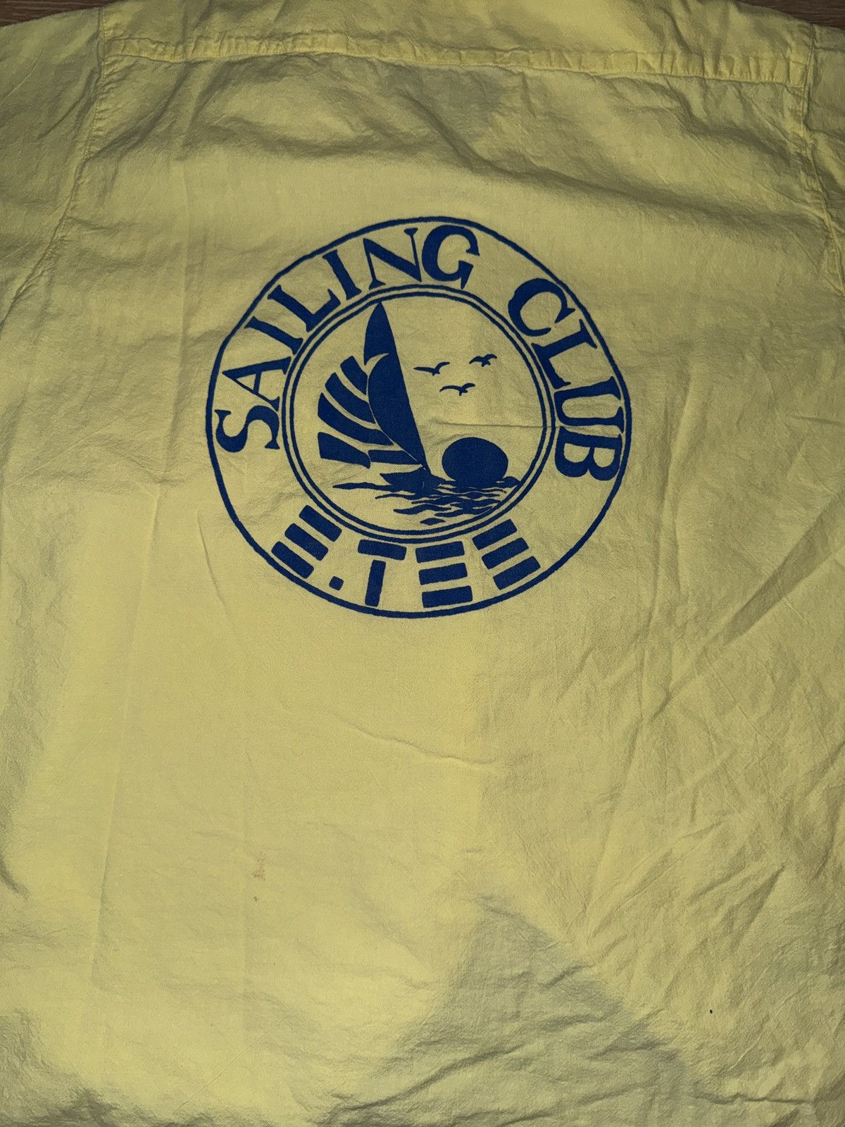 Other Vintage 90’s Sailing Club E TEE Button Up Sailing Shirt Size US L / EU 52-54 / 3 - 4 Thumbnail