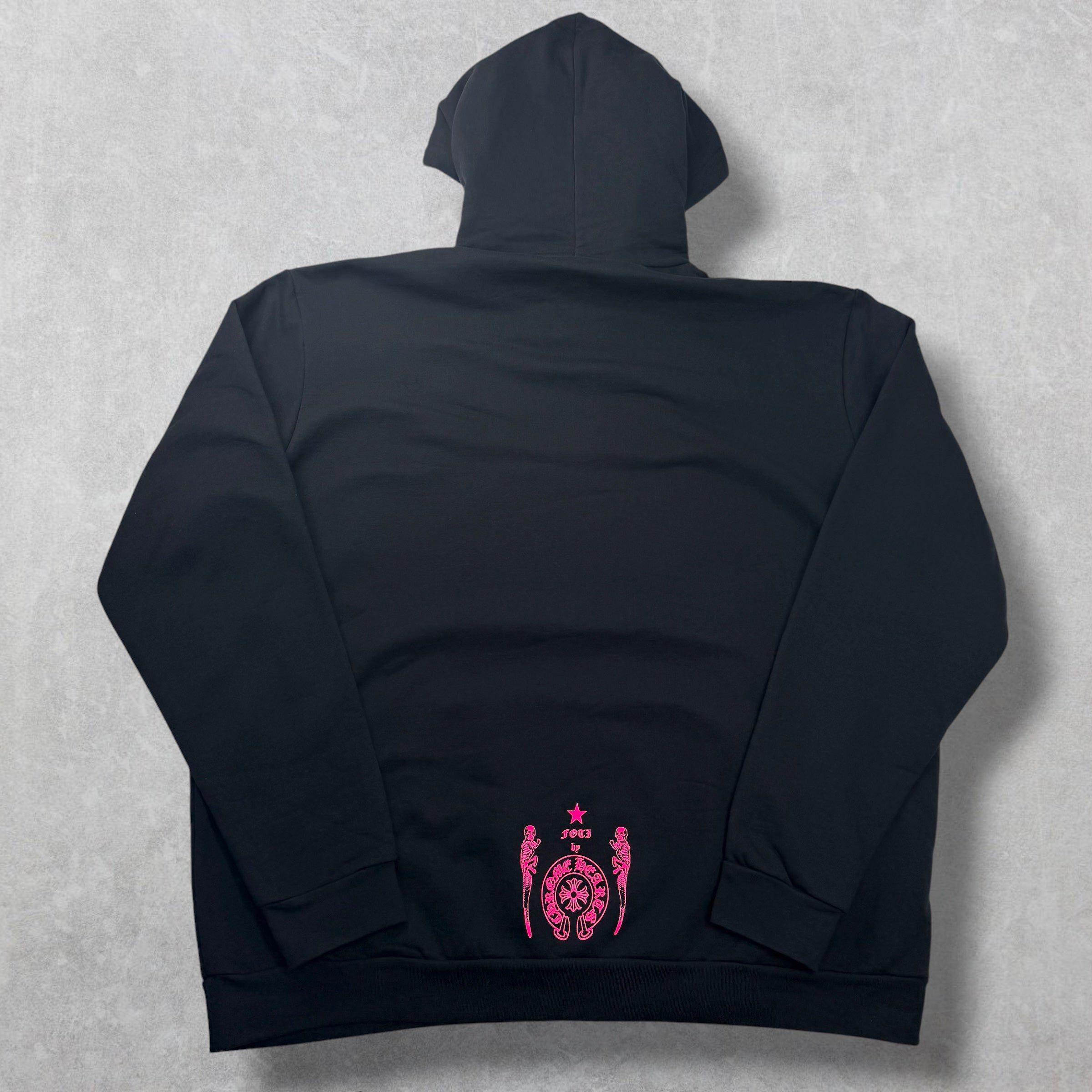 Chrome Hearts Chrome Hearts Pink Foti Miss Lerlene Hoodie XXL Size US XXL / EU 58 / 5 - 2 Thumbnail