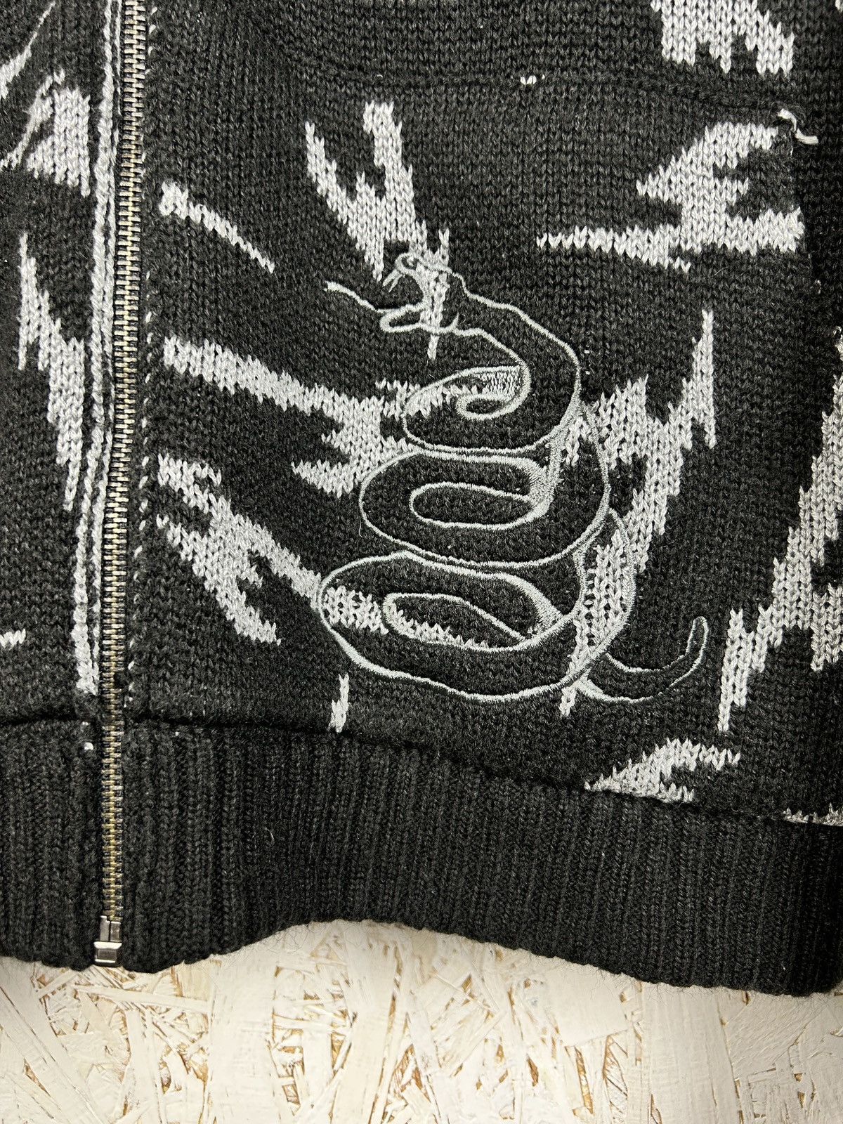 Metallica Metallica EMP Allover Print AOP Zippered Snake Hoodie l Size US L / EU 52-54 / 3 - 3 Thumbnail