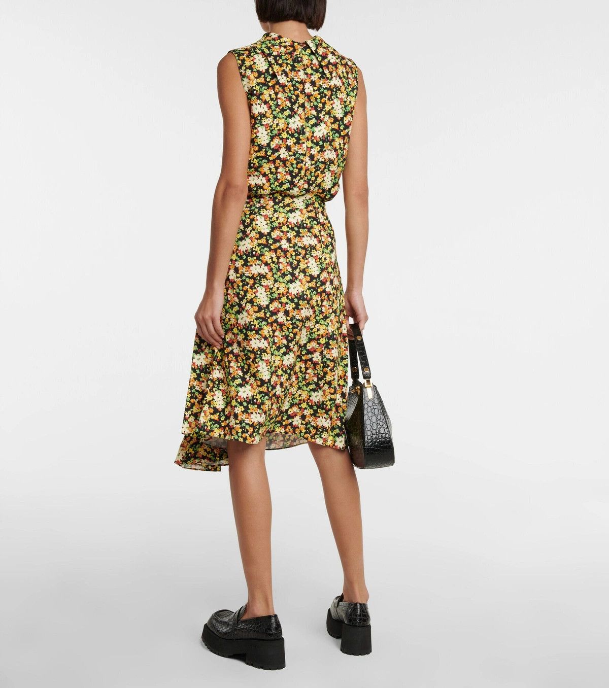 Marni o1y1125 Midi Skirt in Multicolor Size 32" / US 10 / IT 46 - 3 Thumbnail