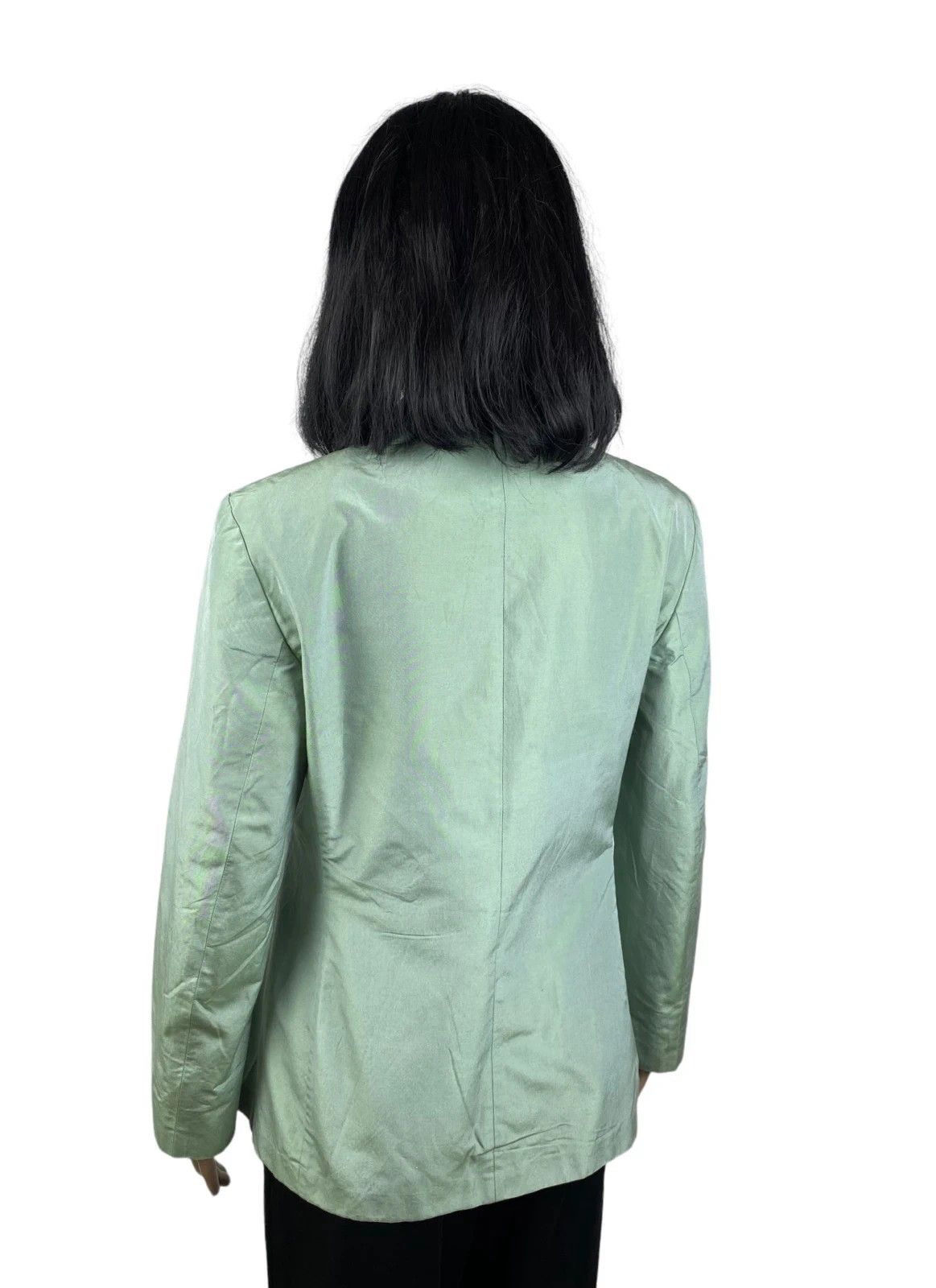 Cerruti 1881 Cerruti 1881 Shimmer Vintage Jacket Silk Cotton Size M / US 6-8 / IT 42-44 - 5 Thumbnail
