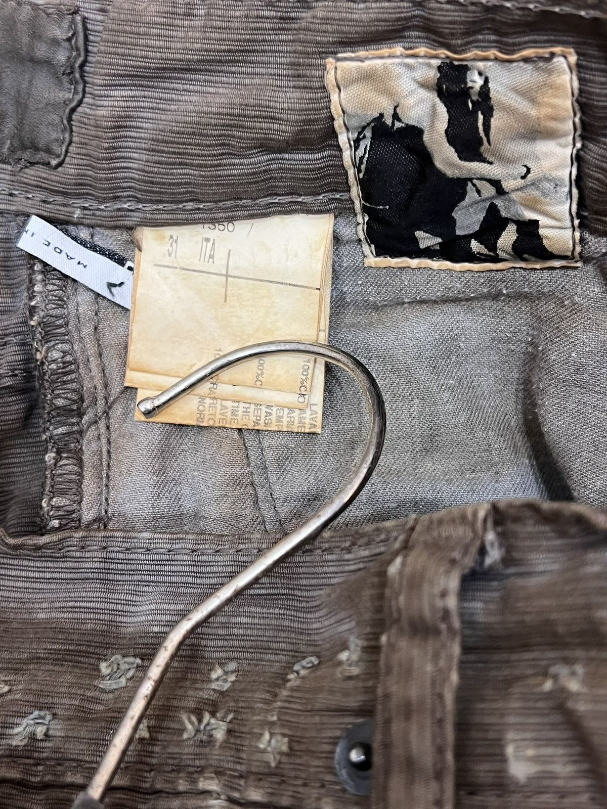 Rick Owens Rick owens olmar and mirta torrencecut jeans Size US 31 - 5 Thumbnail
