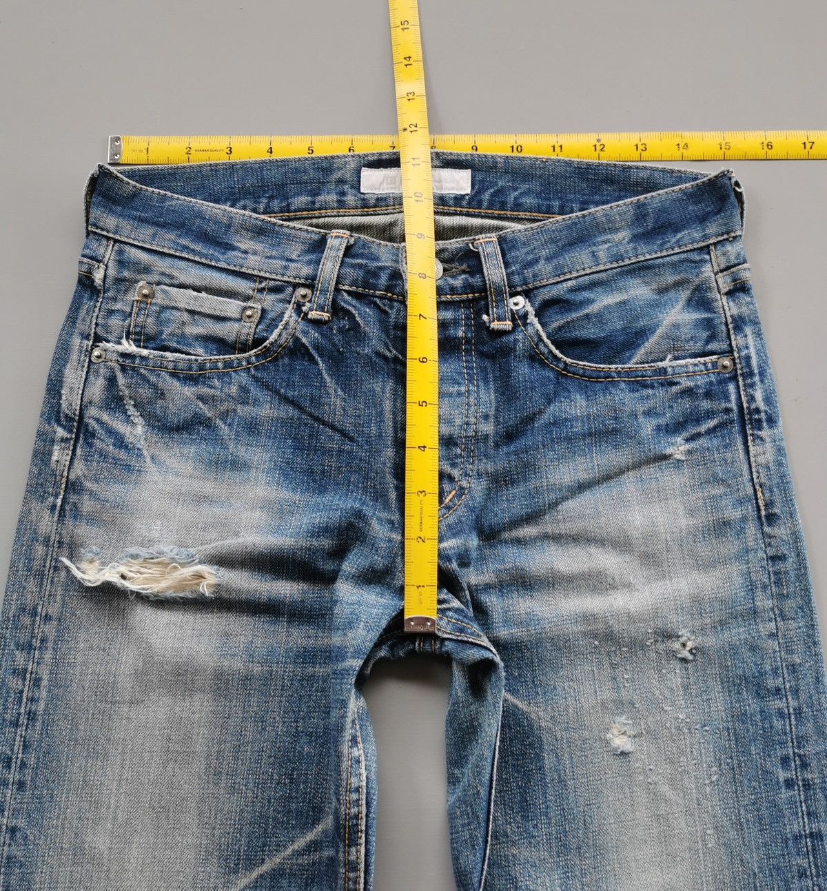 Japanese Brand DMG Domingo Japan Denim Jeans Size US 30 / EU 46 - 14 Thumbnail