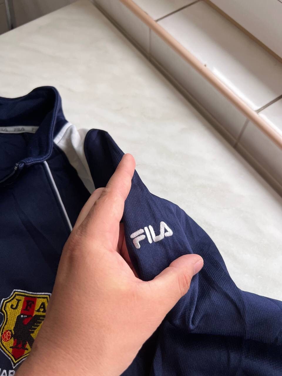 Fila 80s/90s Fila Japan JFA Y2K Soccer Vintage Zip Sweatshirt 1/3 Size US M / EU 48-50 / 2 - 4 Thumbnail