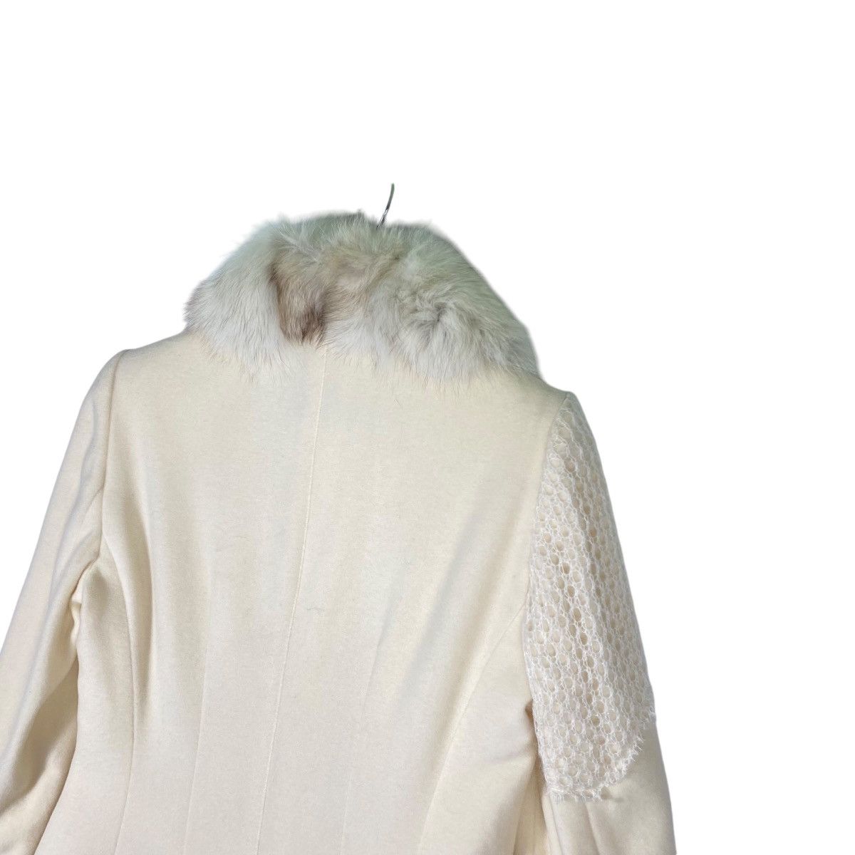 Versace × Versace Jeans Couture × Versus Versace Vintage Versace Jeans Couture Fur Collar Long Button Jacket Size S / US 4 / IT 40 - 17 Thumbnail