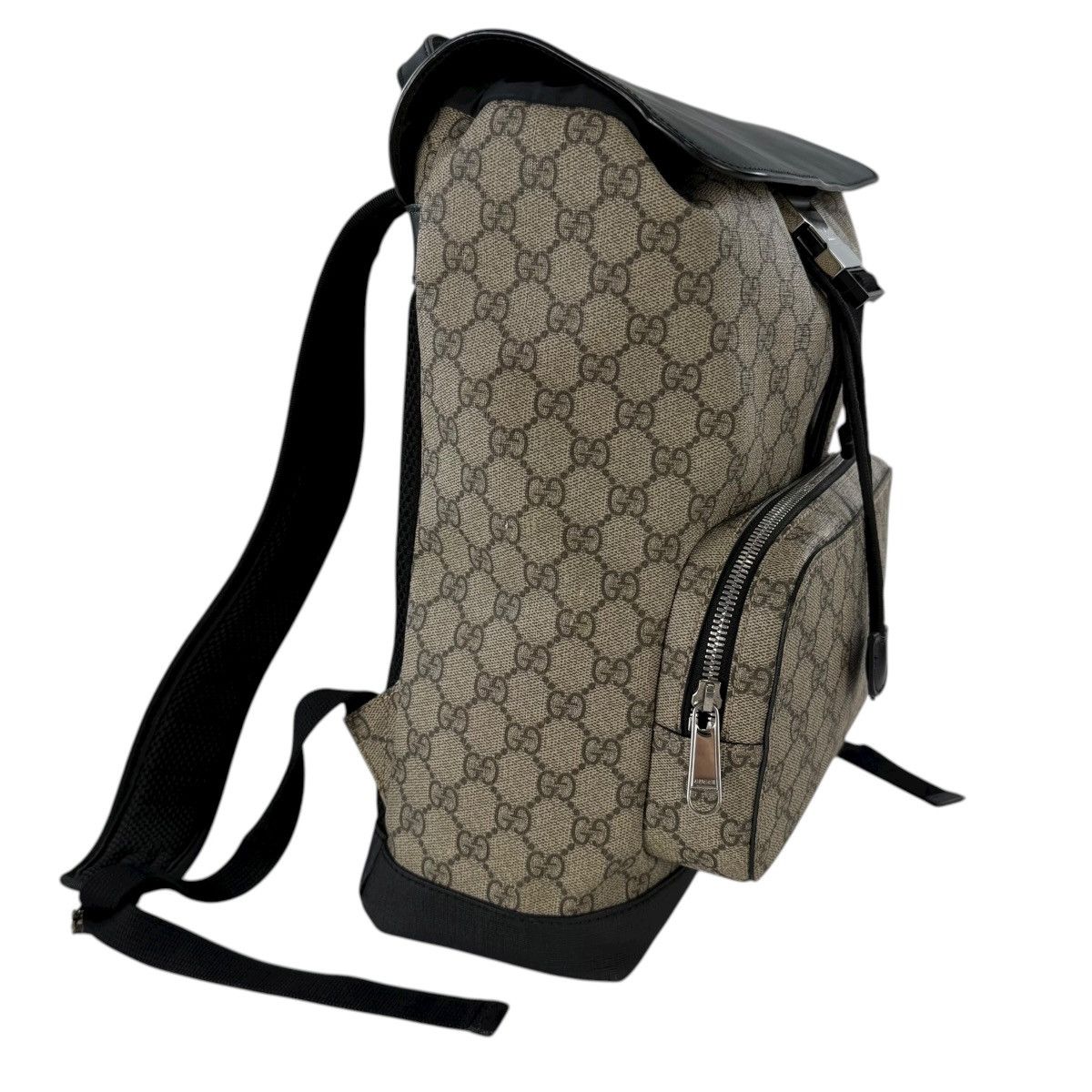 Gucci Gucci Monogram GG Supreme Backpack Size ONE SIZE - 2 Thumbnail