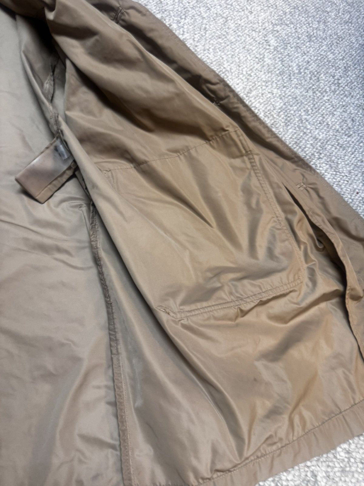 OOF Wear OOFWEAR Lightweight Trench Jacket L – Italian Outerwear Size US L / EU 52-54 / 3 - 7 Thumbnail