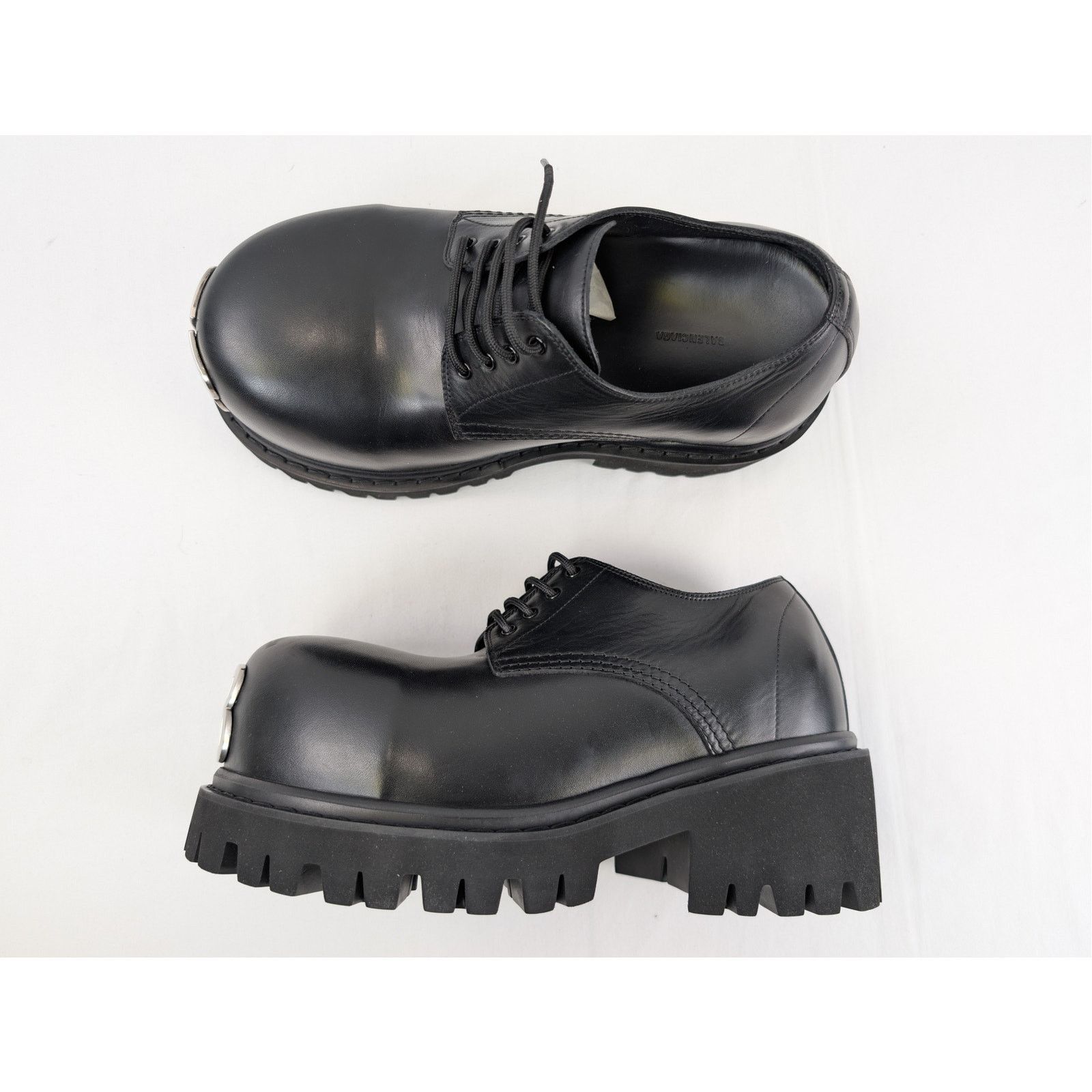 o1rshd1 Soft Calfskin Stomper Derbie BB Boots in Black