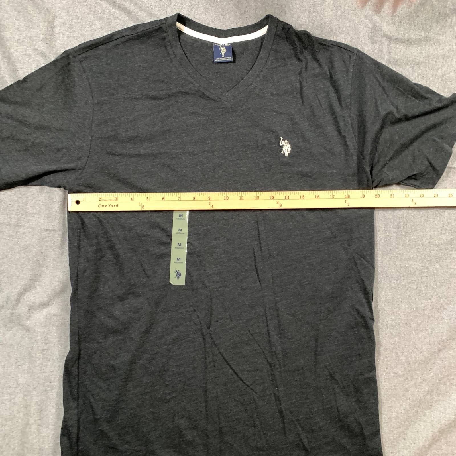 U.S. Polo Assn. U.S. Polo Assn. Shirt Women Medium Black Size M / US 6-8 / IT 42-44 - 4 Thumbnail