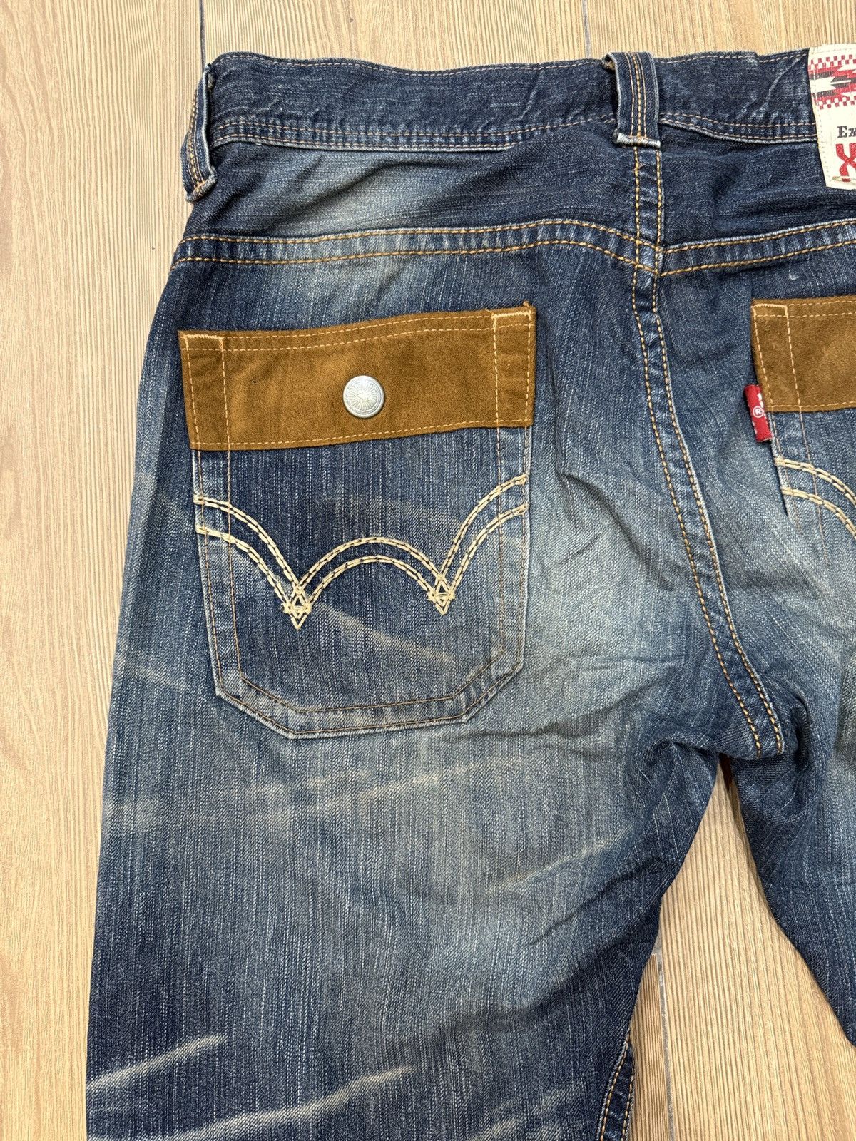 If Six Was Nine Japanese Edwin Exclusive Jeans Faded Multi Pocket Size US 38 / EU 54 - 7 Thumbnail