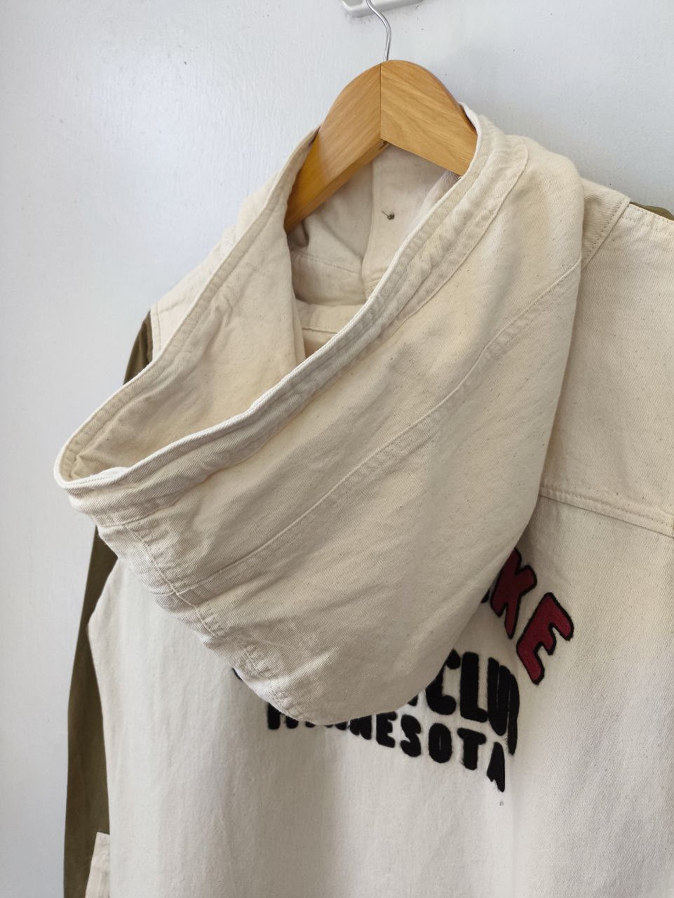 Japanese Brand LIME INC Saltake Sign Painter Embroidery Hooded Shirt Jacket Size US M / EU 48-50 / 2 - 4 Thumbnail