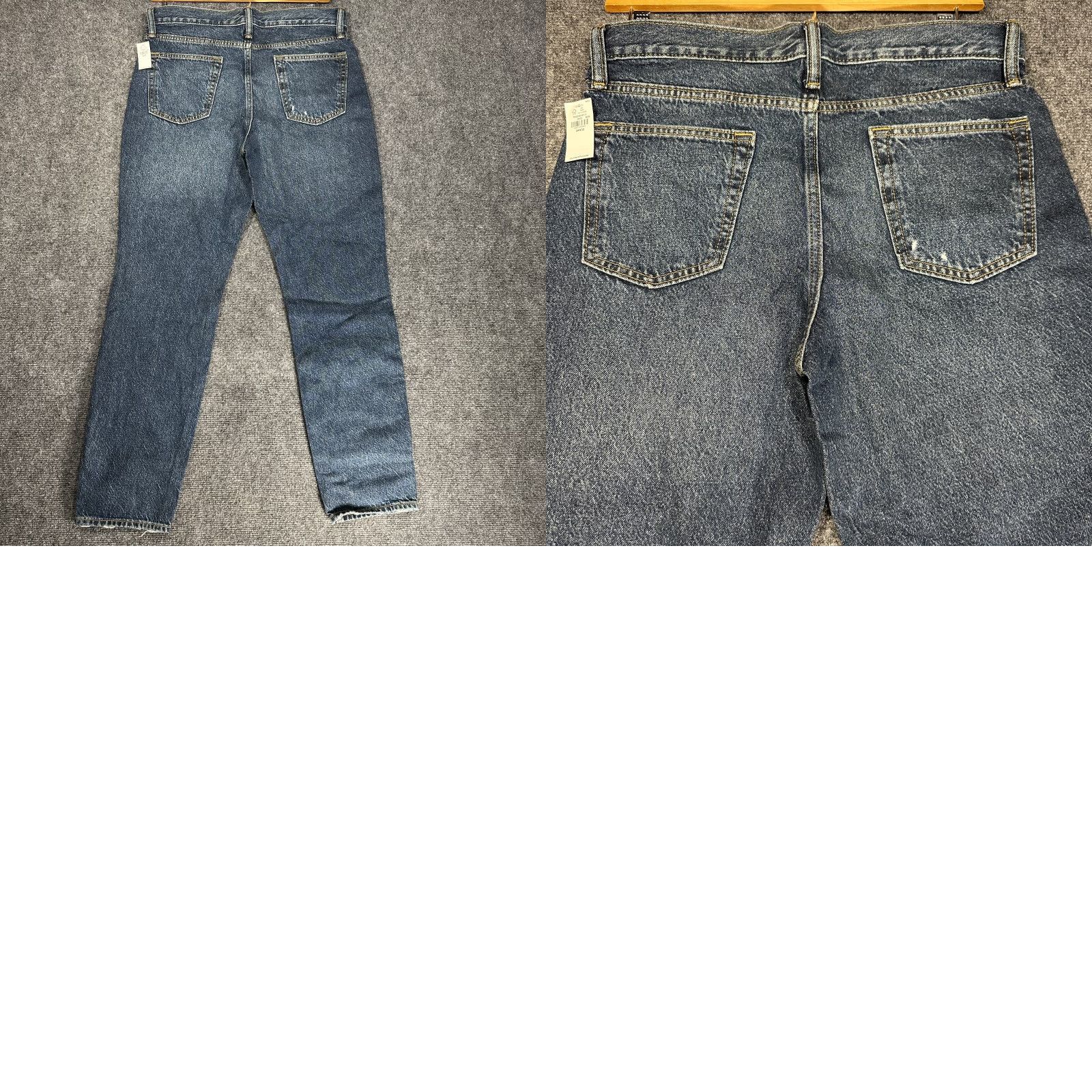 Old Navy Old Navy Jeans Mens 34 Straight Taper Cotton Pockets Distressed Holes NEW Size US 34 / EU 50 - 8 Thumbnail