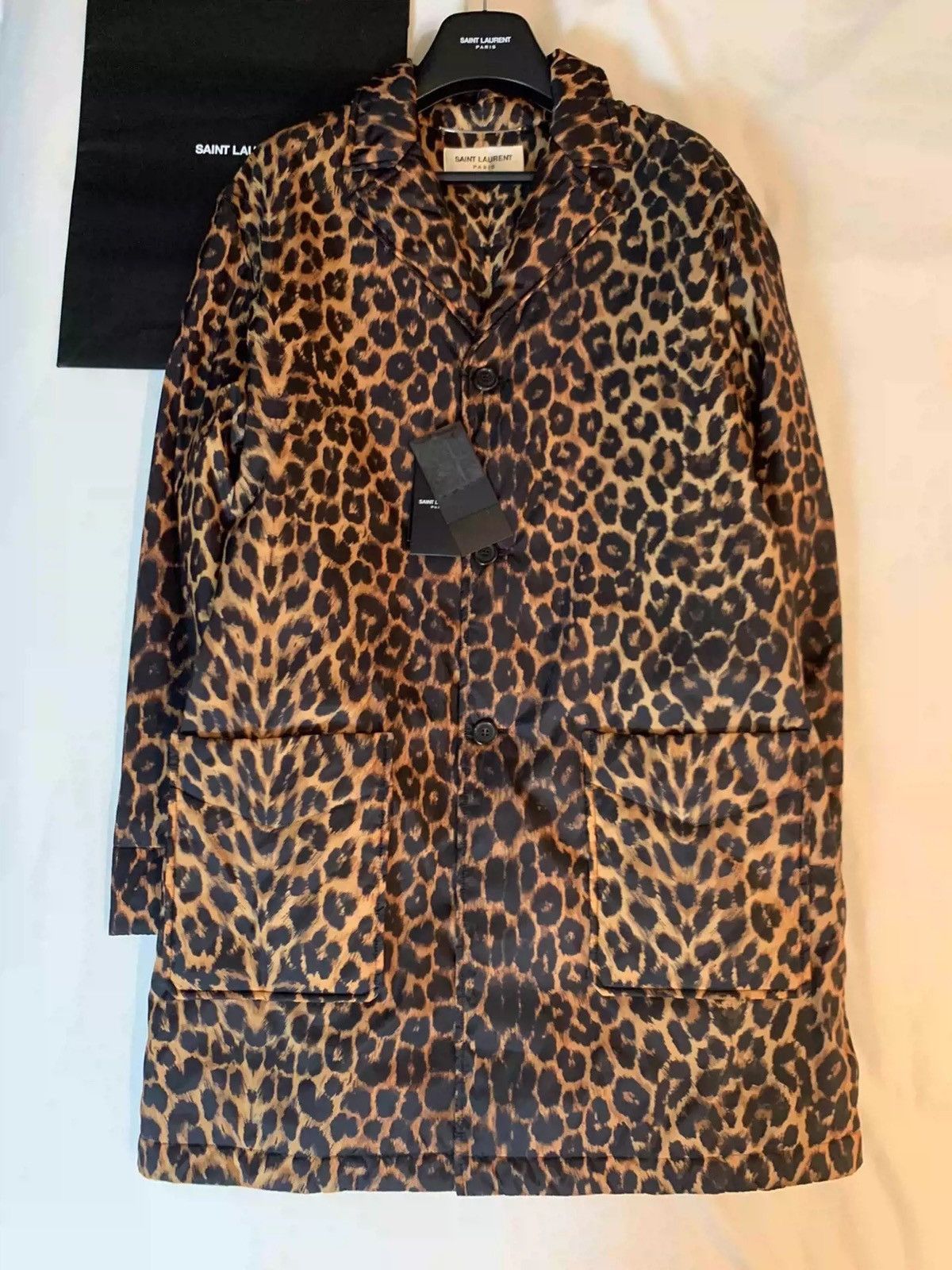 Saint Laurent Paris saint laurent leopard print jacket-2505 Size US M / EU 48-50 / 2 - 1 Thumbnail