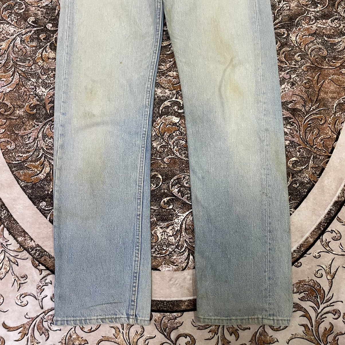 Levi's Vintage Clothing 🔥Vintage Levis 501 Stoned Washed Distress Dirty Denim Jeans Size US 31 - 3 Thumbnail