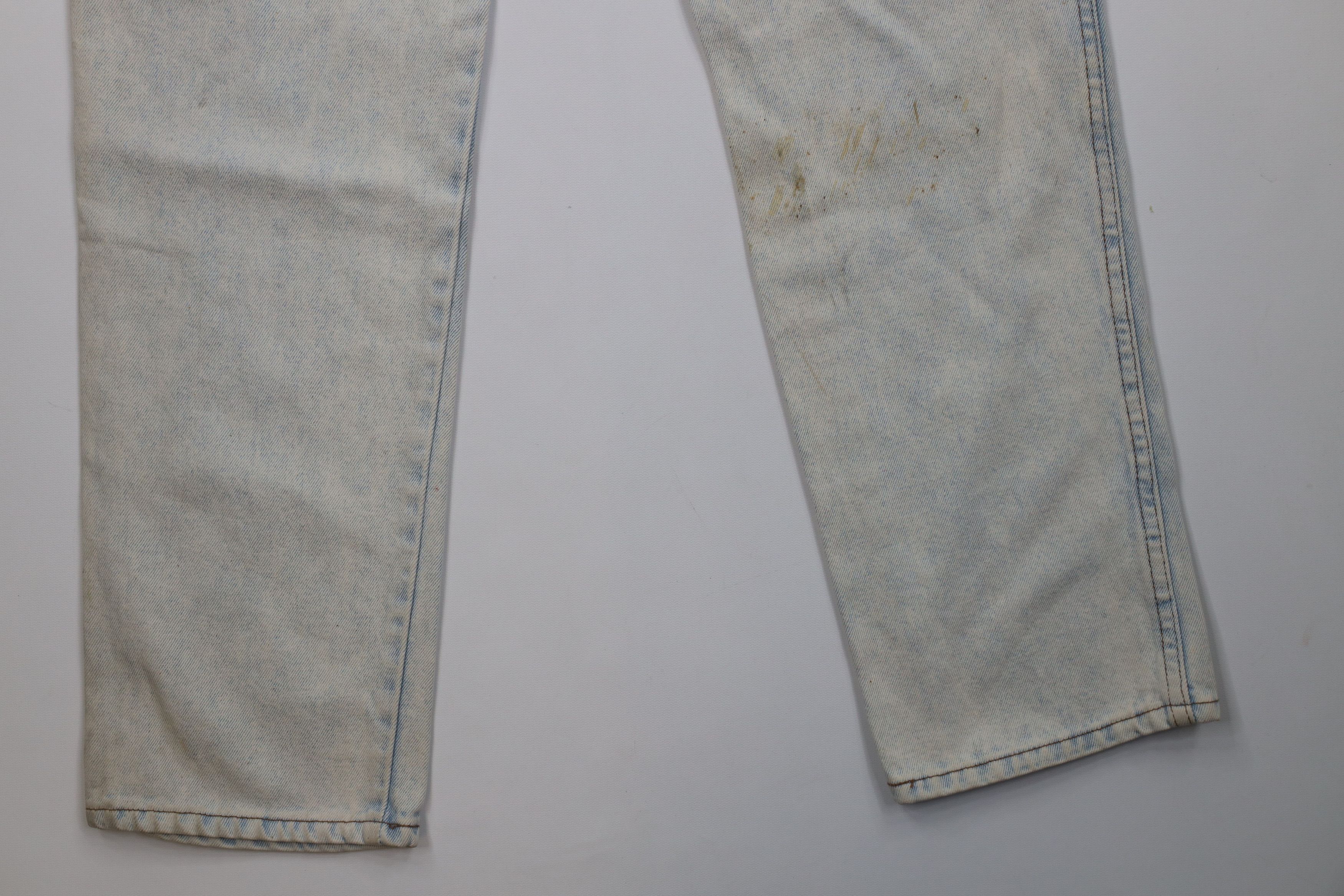 Vintage Deadstock Vintage 90s Streetwear Baggy Fit Jeans Acid Wash Size US 36 / EU 52 - 17 Thumbnail