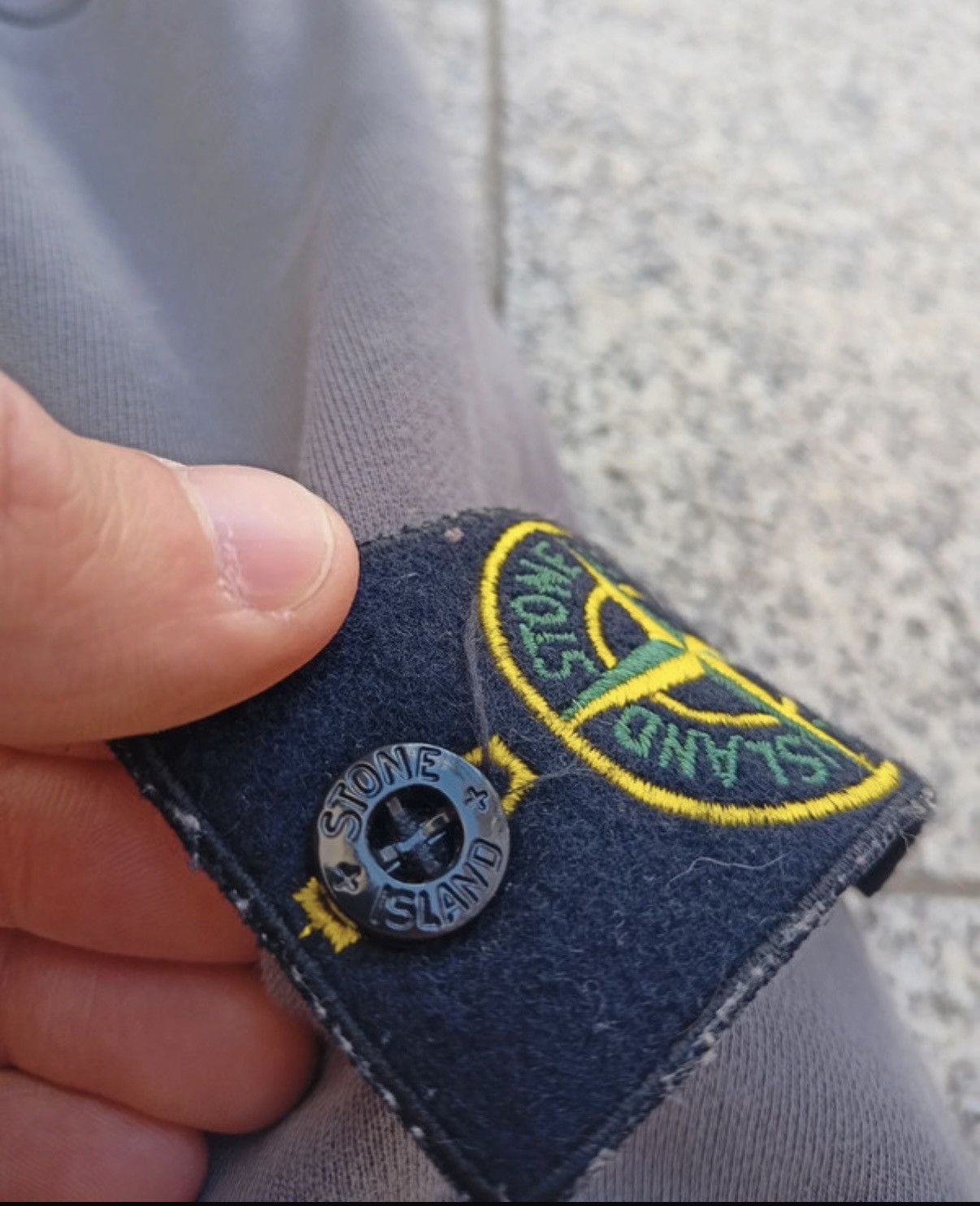 Stone Island Stone island gray hoodie sweatshirt Size US S / EU 44-46 / 1 - 3 Thumbnail