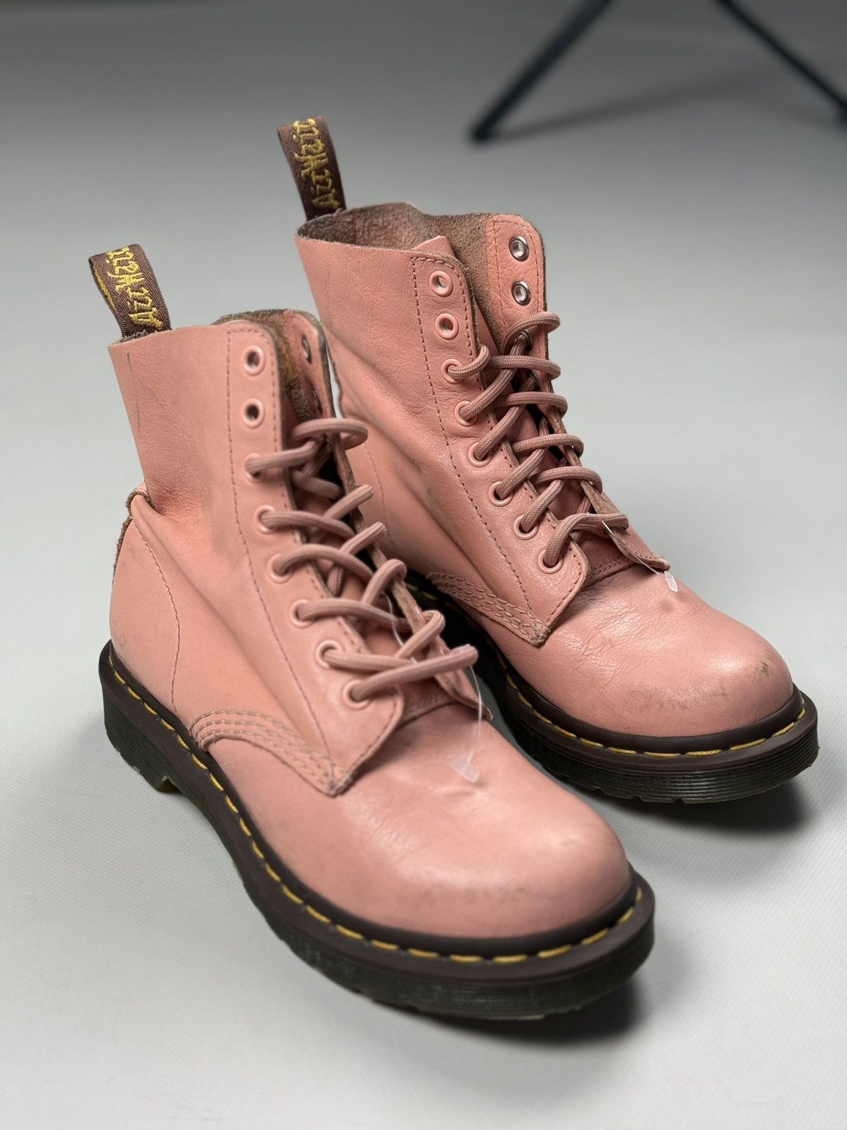 Dr. Martens 1460 Pascal Ladies Leather Combat Boots Shoes