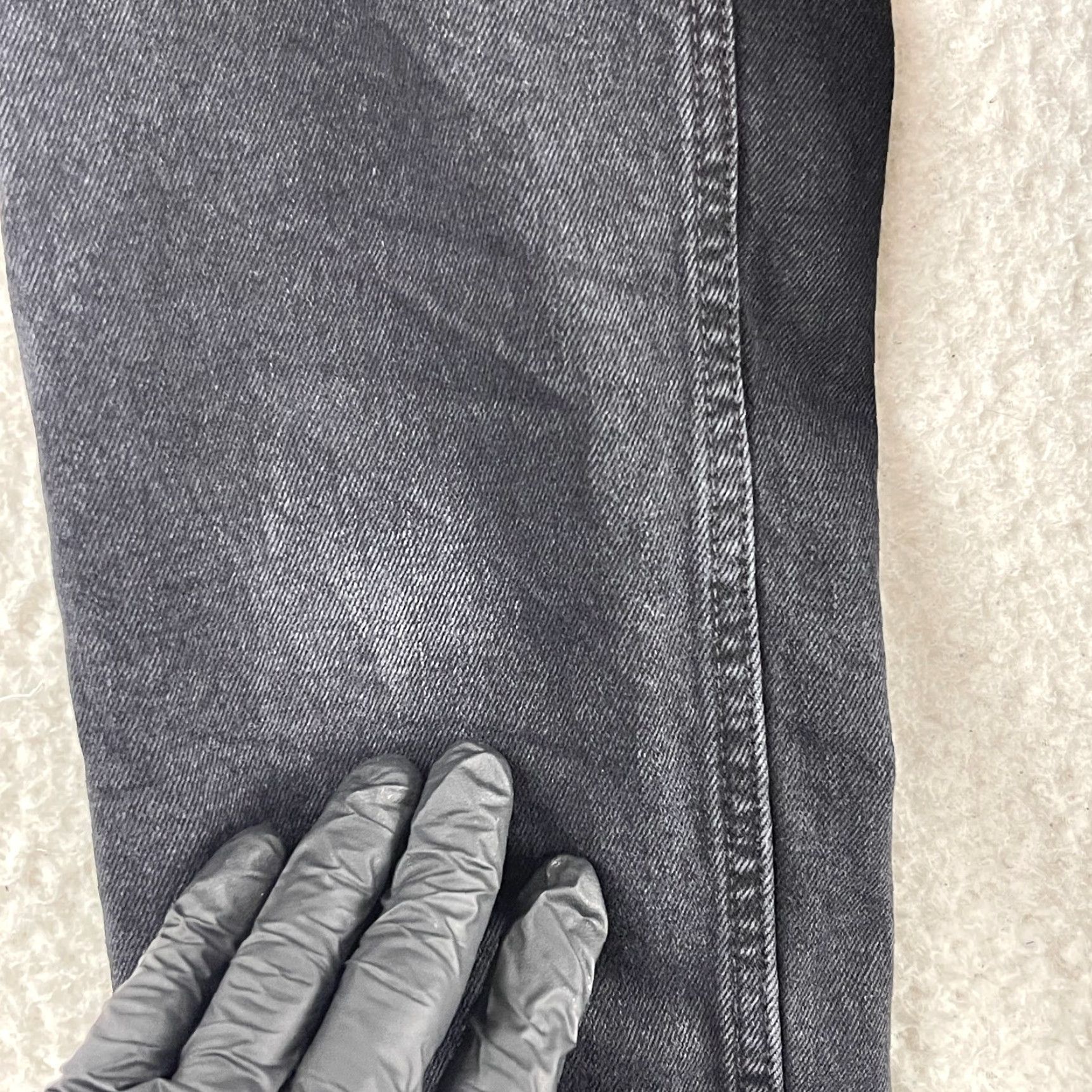Everlane Everlane The Orginal Cheeky Jean Womens Size 26 Black Denim Organic Cotton Jeans Size 26" / US 2 / IT 38 - 4 Thumbnail