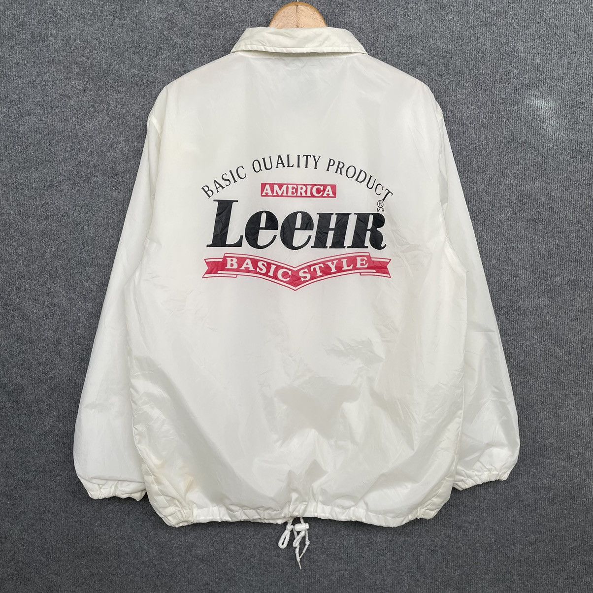 Lee × Vintage Vintage 1990s Lee HR Nylon Coach Jacket Size US L / EU 52-54 / 3 - 1 Thumbnail