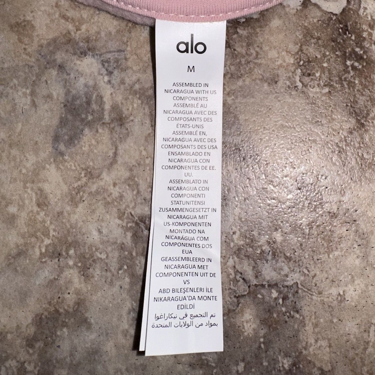 Alo Alo Yoga Accolade Pink Quartz Crewneck Sweatshirt Medium Size M / US 6-8 / IT 42-44 - 6 Thumbnail