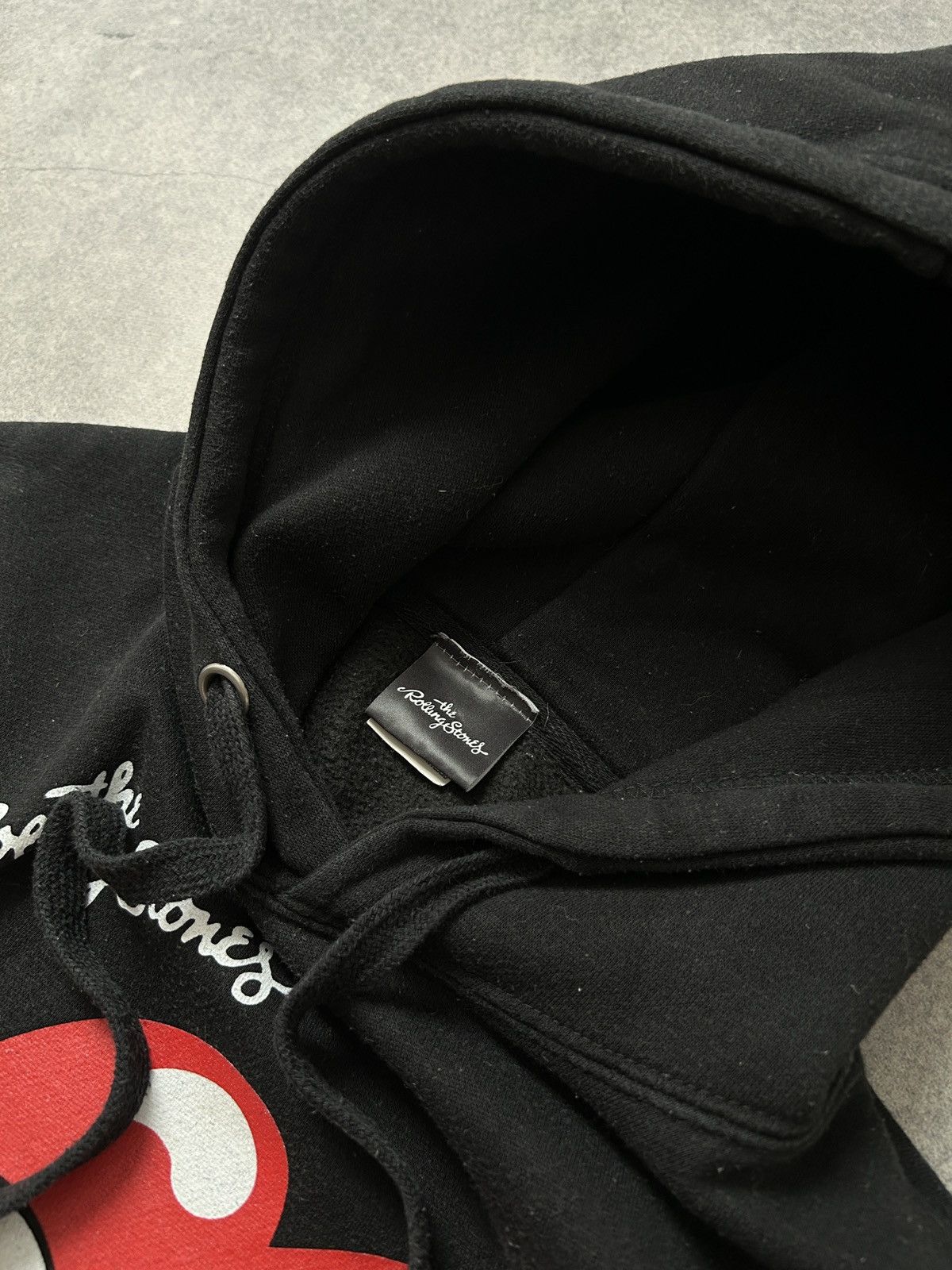 The Rolling Stones Vintage Rolling Stones big logo black hoodies mens size M Size US S / EU 44-46 / 1 - 6 Thumbnail