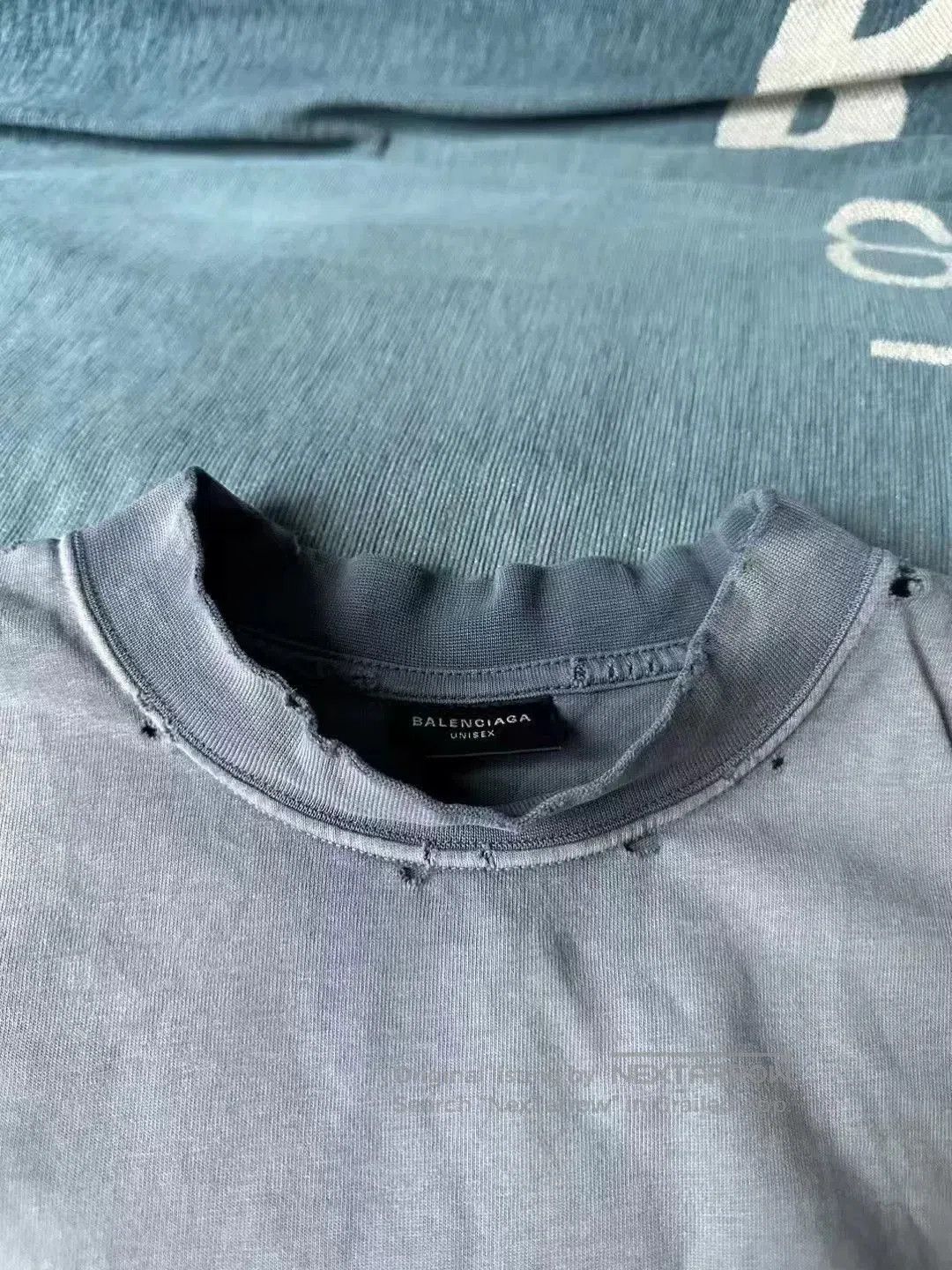 Balenciaga balenciaga washed destroy diamond short sleeve. Size US S / EU 44-46 / 1 - 3 Thumbnail