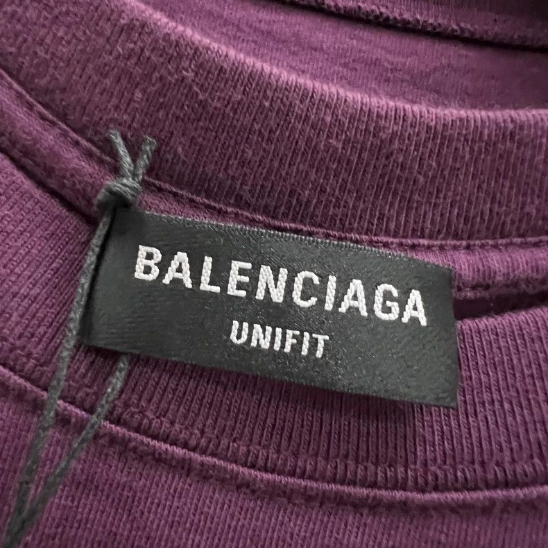 Balenciaga Balenciaga Double Hook Embroidery Fake Two-Piece Short Sle Size US XXS / EU 40 - 3 Thumbnail