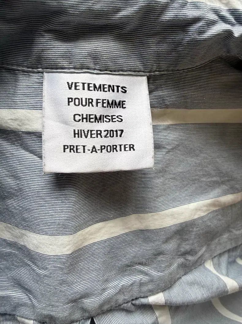 Vetements VETEMENTS Personality Shirt, Irregular Hem Size US S / EU 44-46 / 1 - 3 Thumbnail
