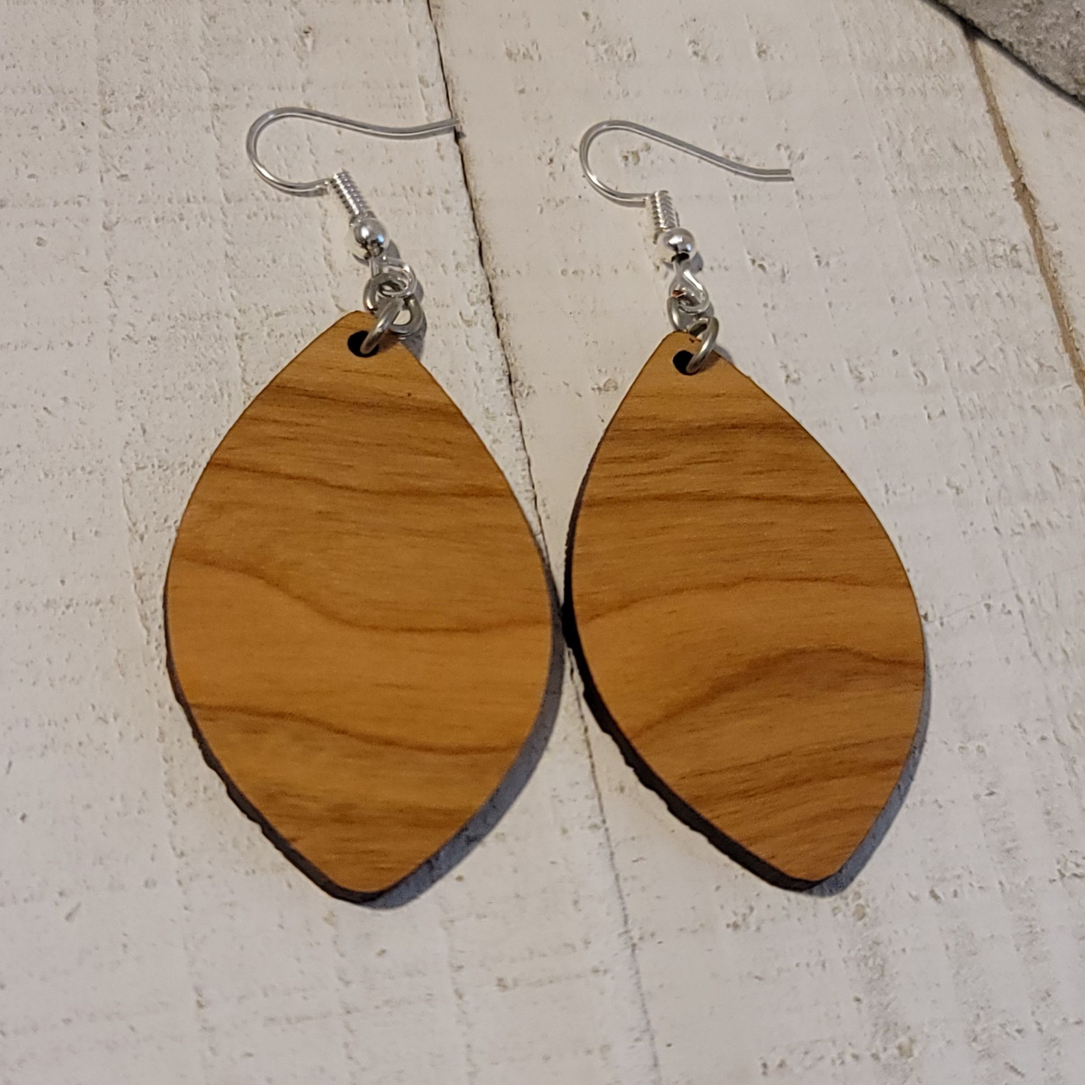 Handmade American Flag Dangle Earrings #2 Size ONE SIZE - 4 Thumbnail